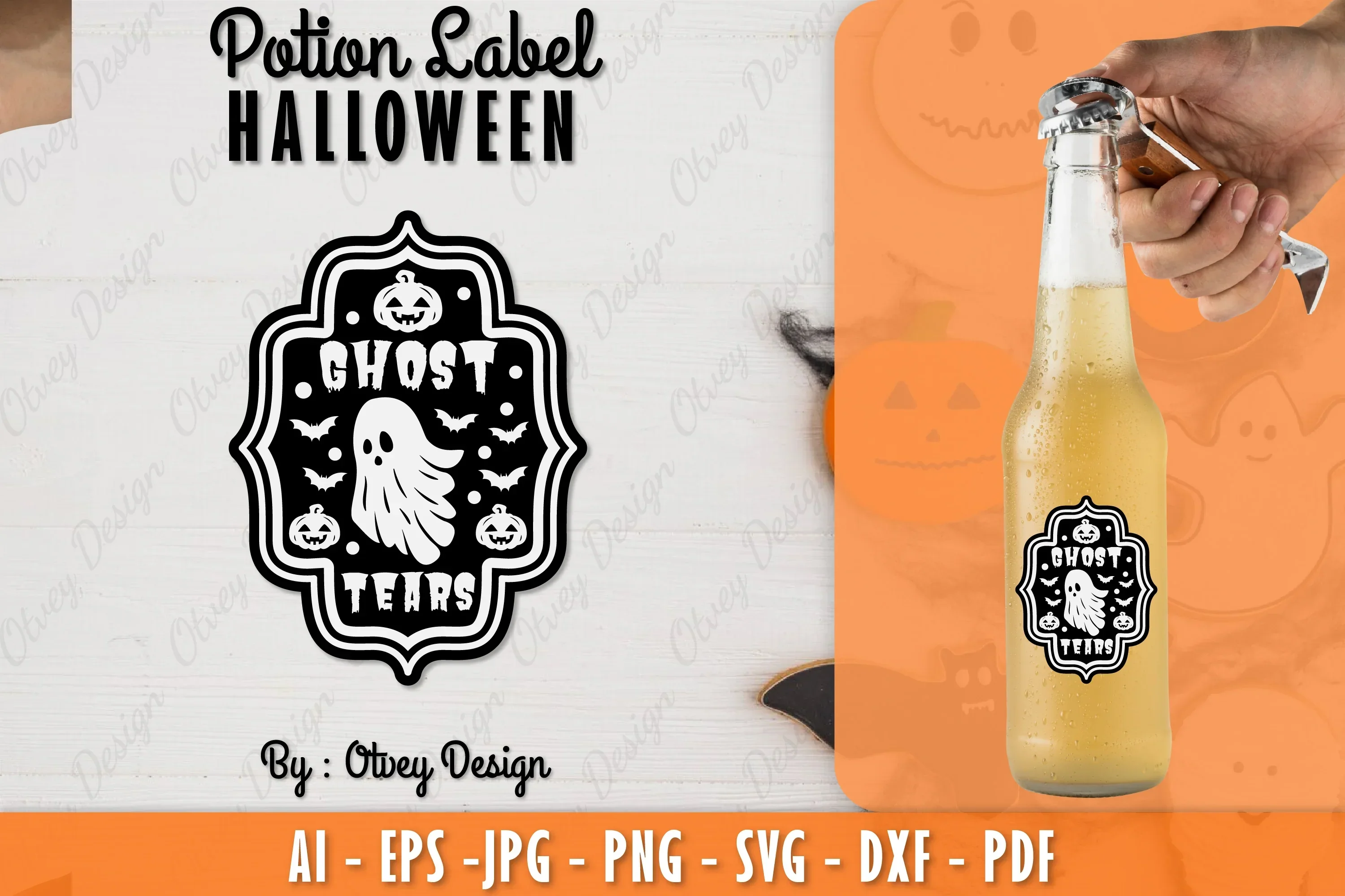 Halloween Potion Label SVG Bundle