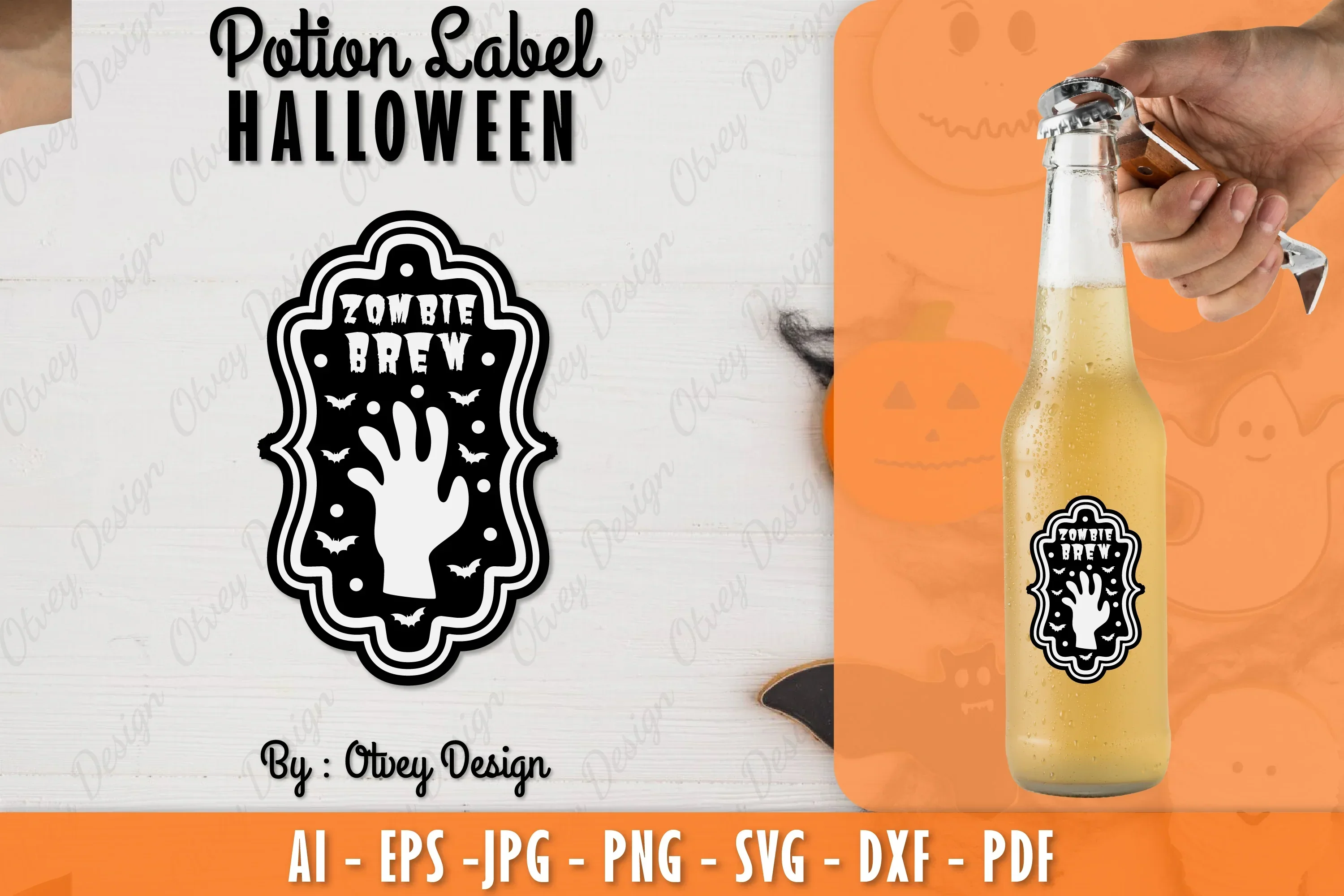 Halloween Potion Label SVG Bundle