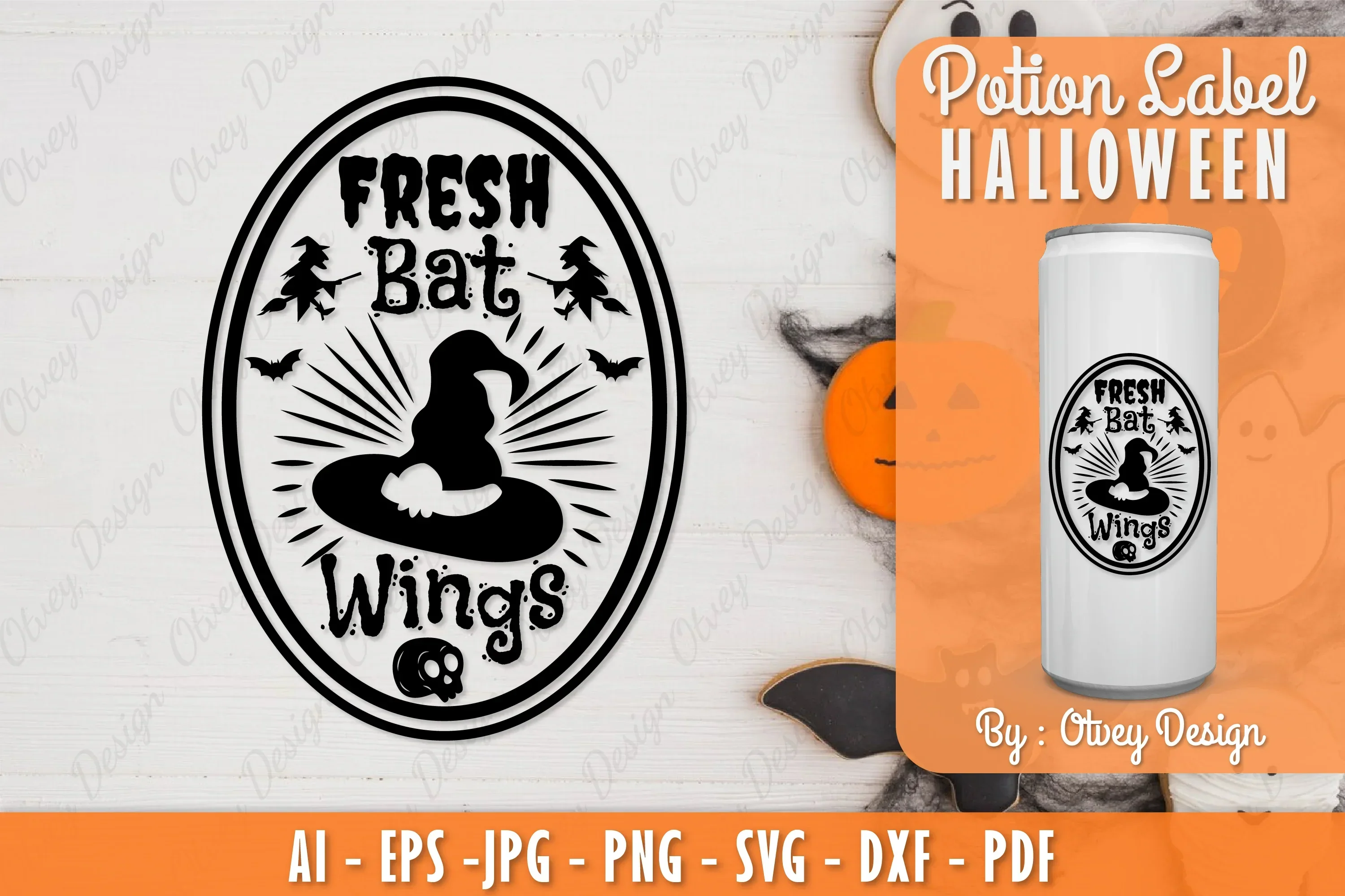 Halloween Potion Label SVG Bundle