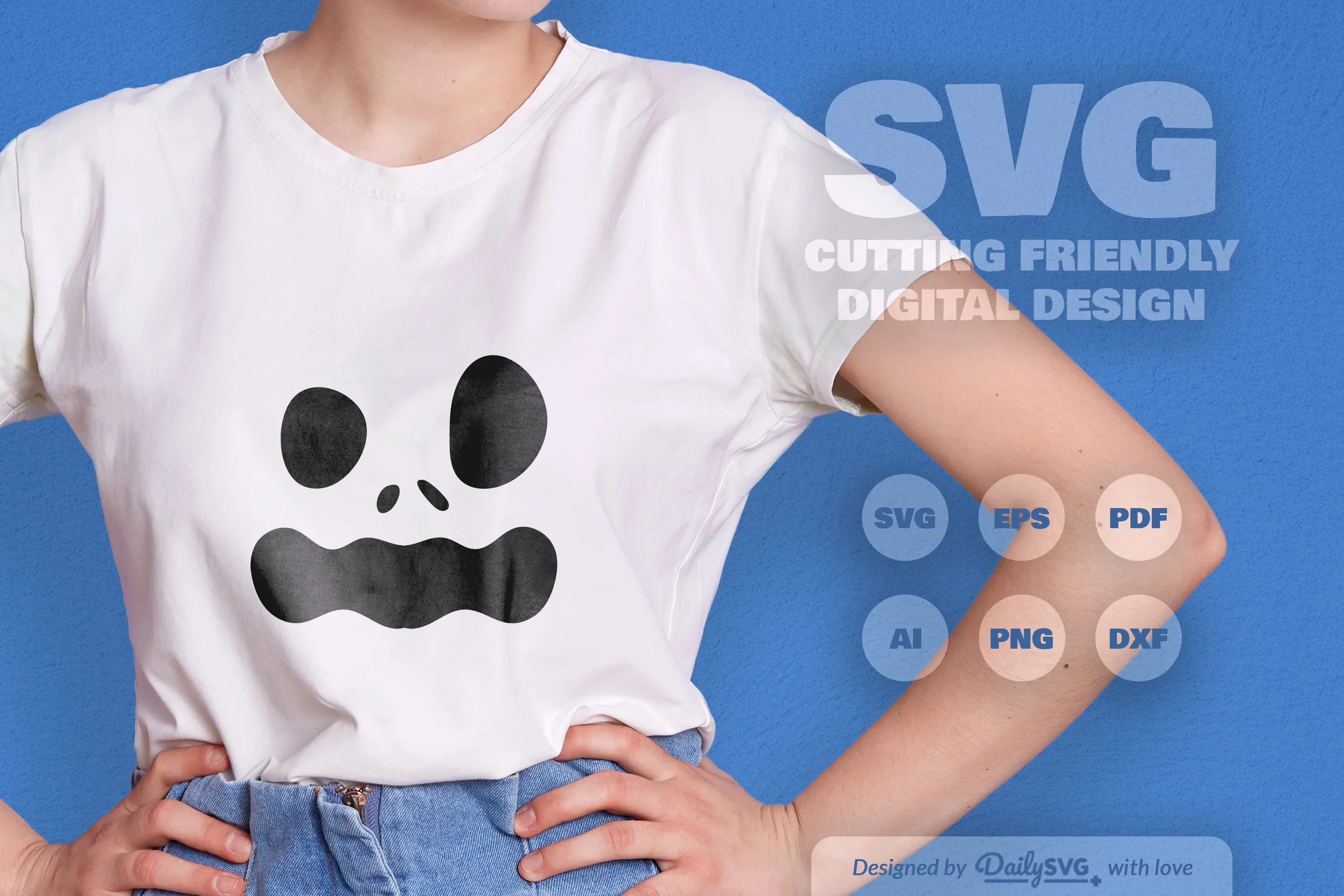 Halloween Pumpkin Face Clipart - Daily SVG Bundles - Image 6