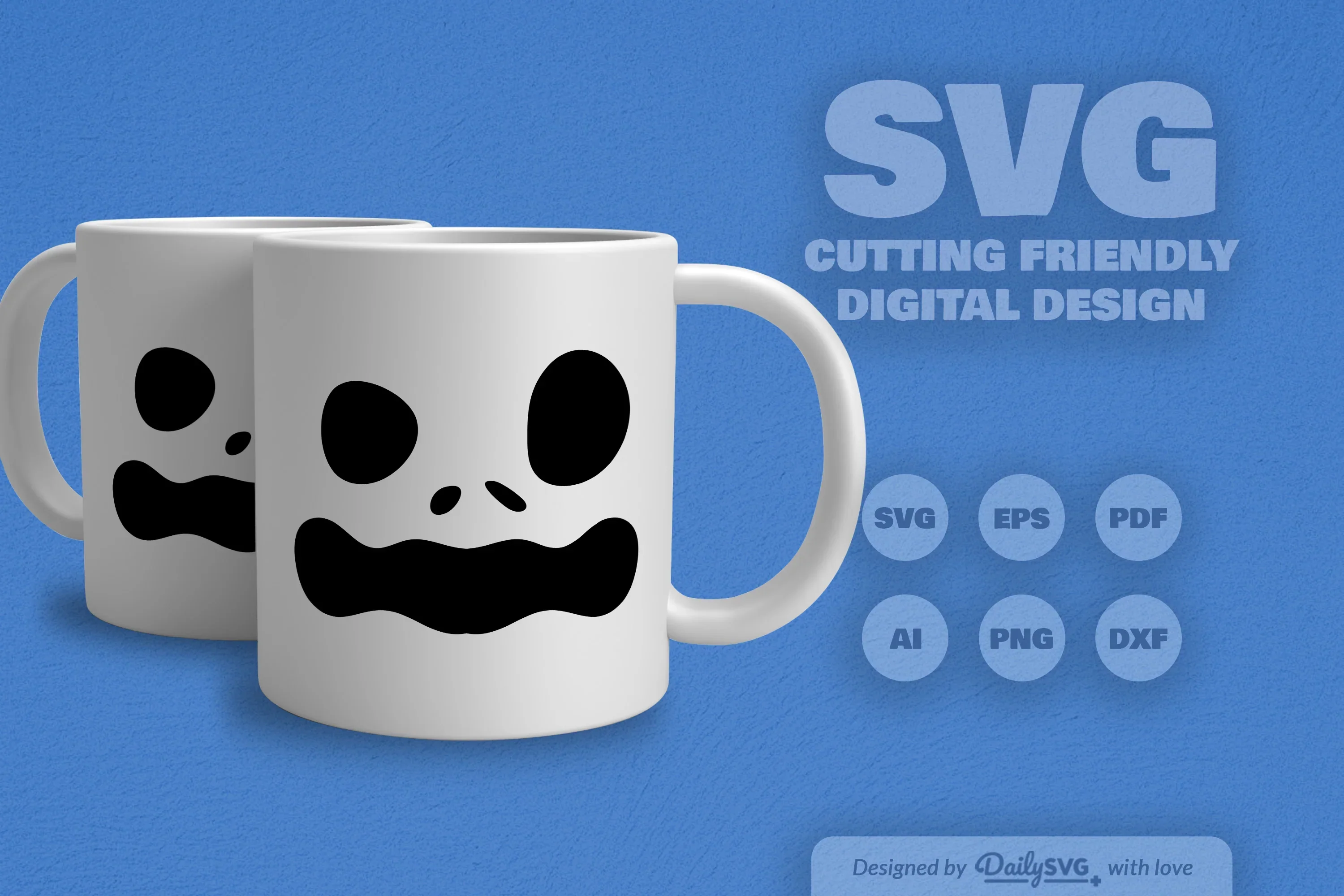 Halloween Pumpkin Face SVG Bundle - Image 5
