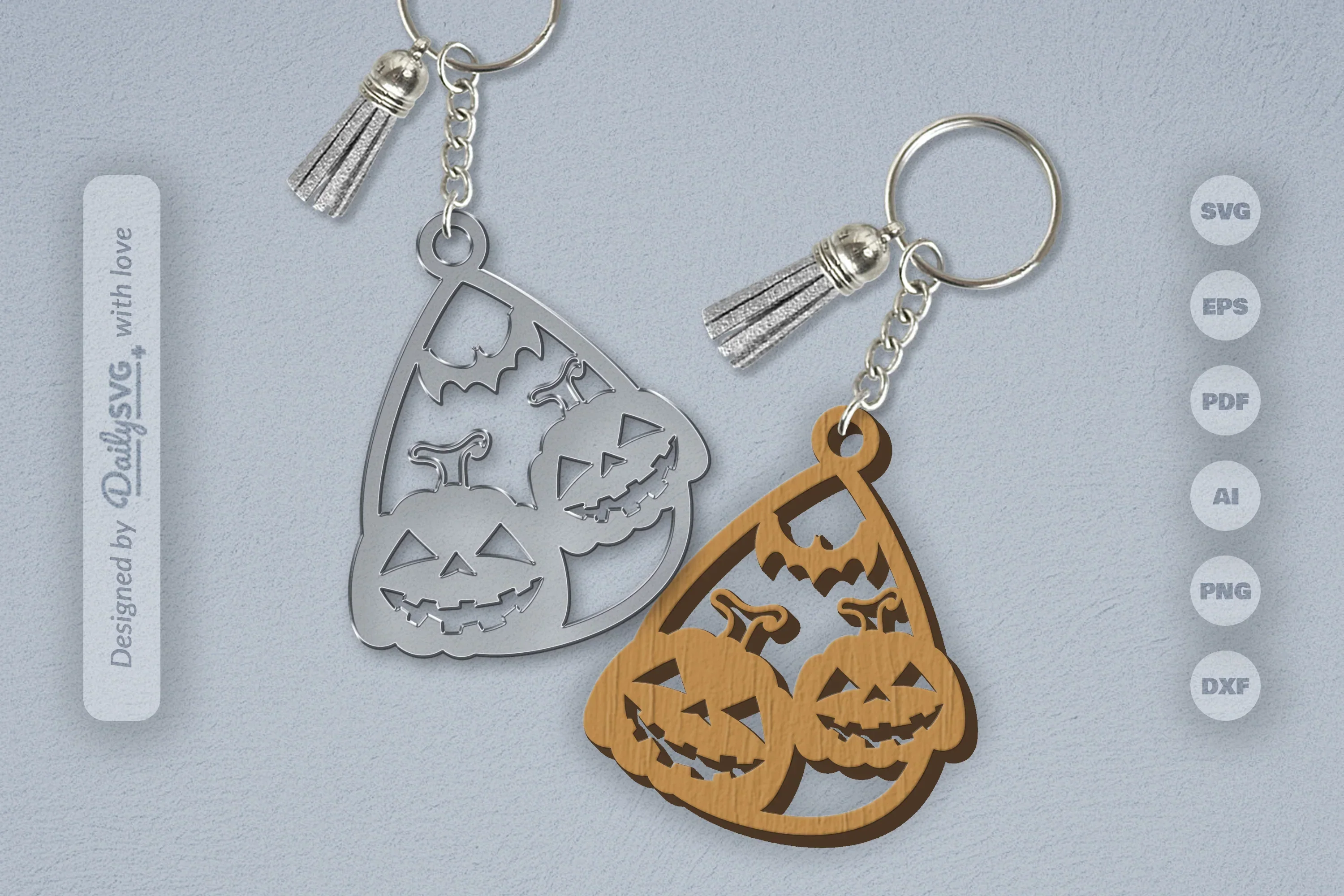 Halloween Pumpkin Teardrop SVG Bundle