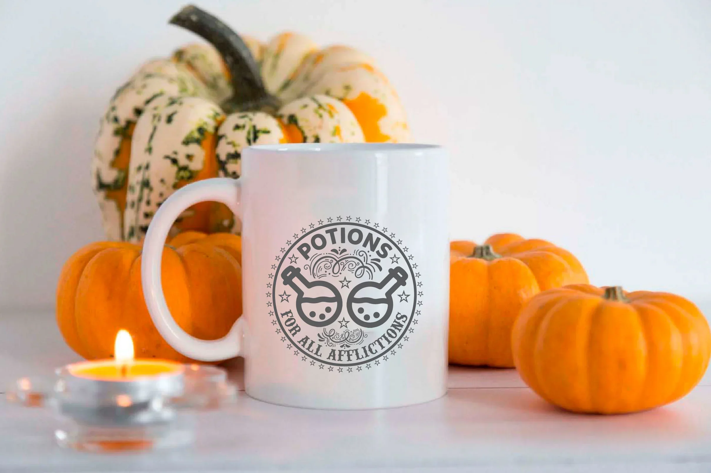 Halloween Round Sign SVG Bundle - Image 6
