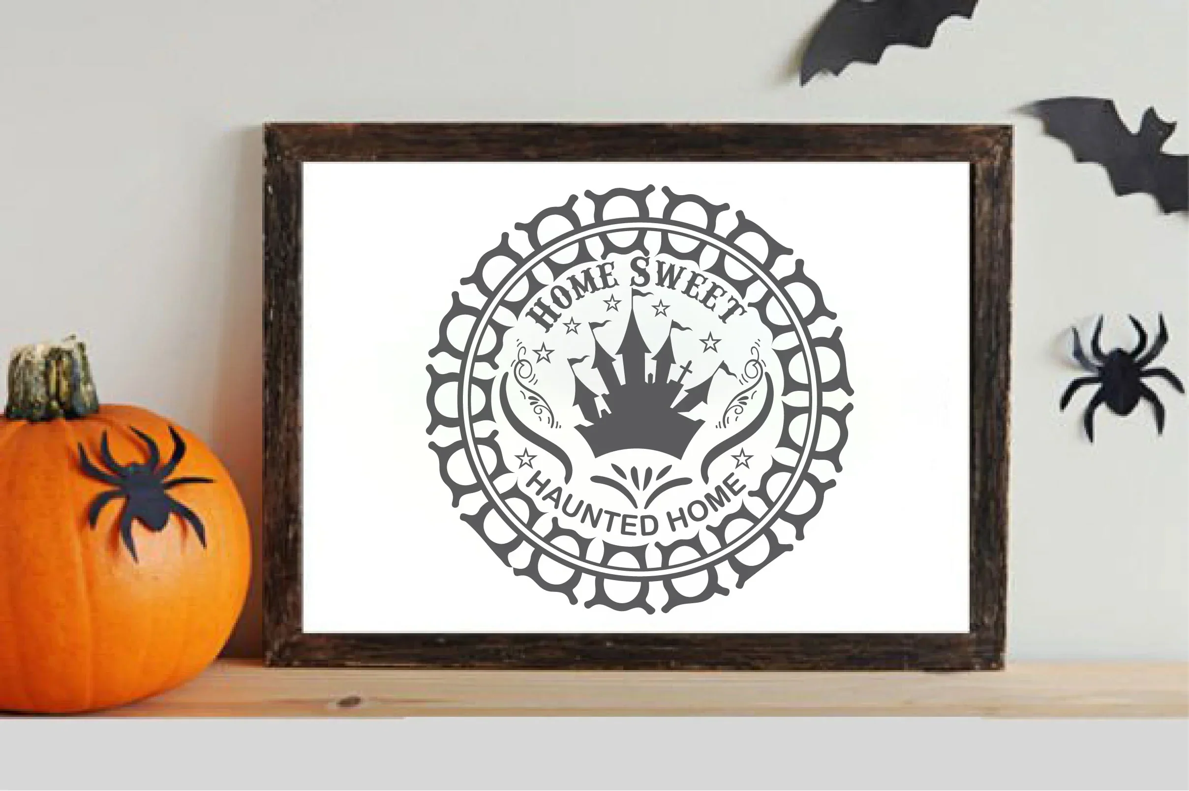 Halloween Round Sign SVG Bundle - Image 7
