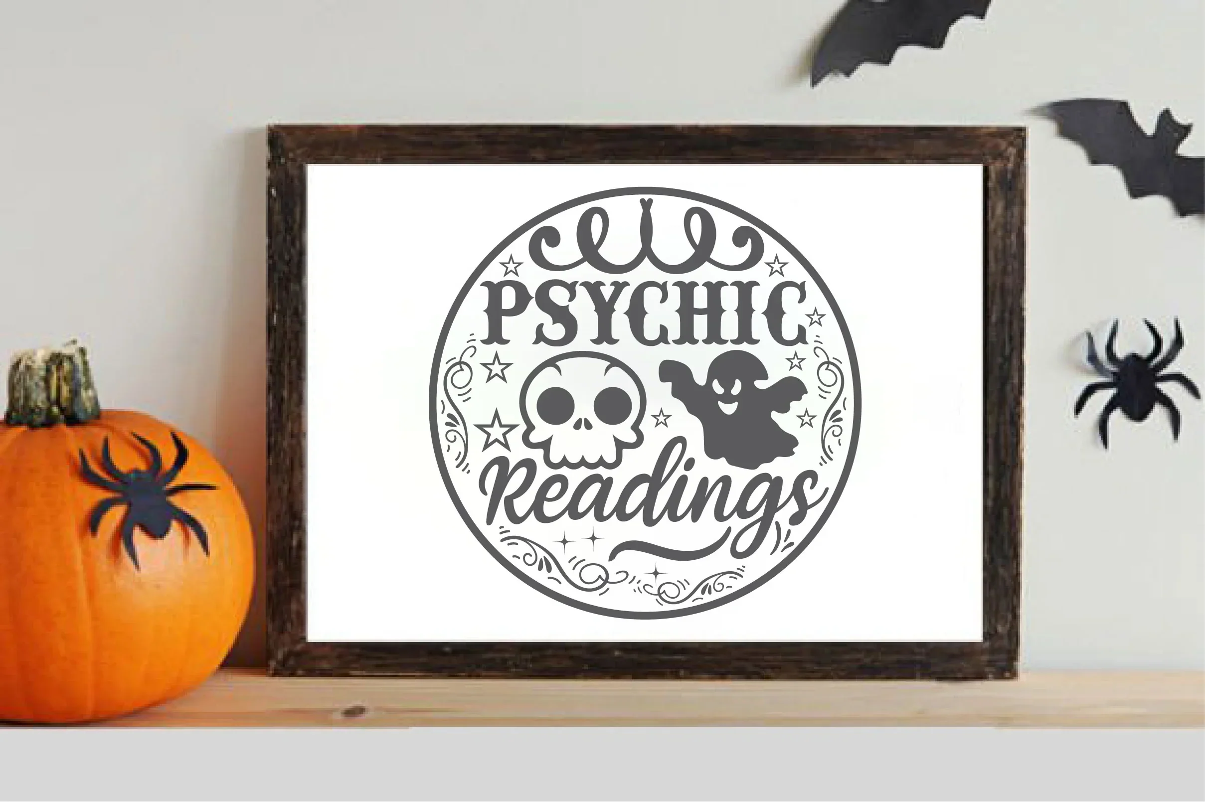 Halloween Round Sign SVG Bundle - Image 9