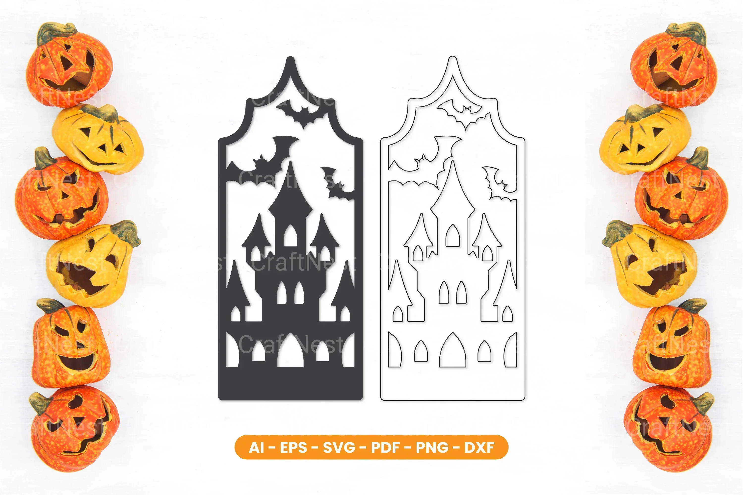 Halloween Spooky Lasercut SVG Bundle