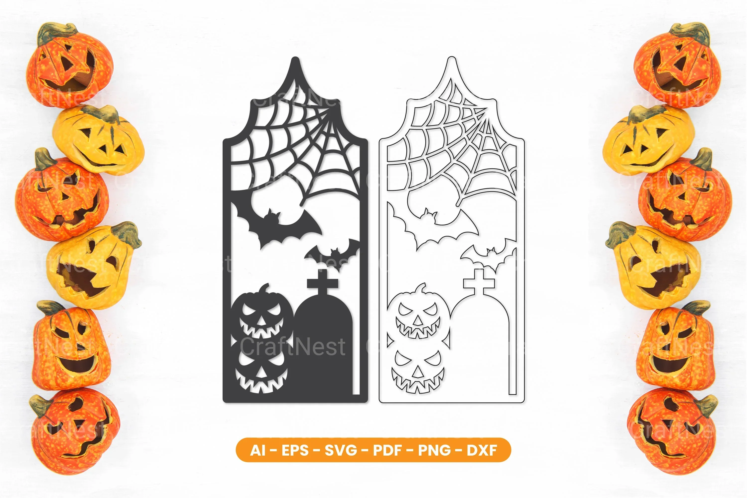 Halloween Spooky Lasercut SVG Bundle