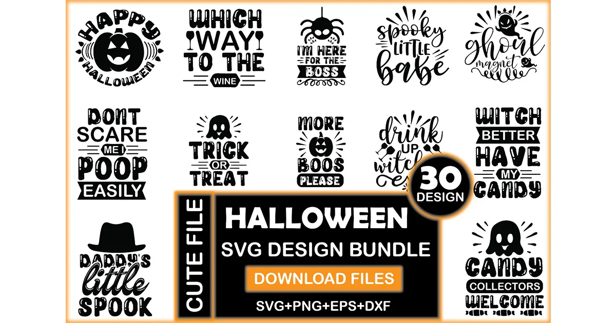 Halloween SVG Bundle