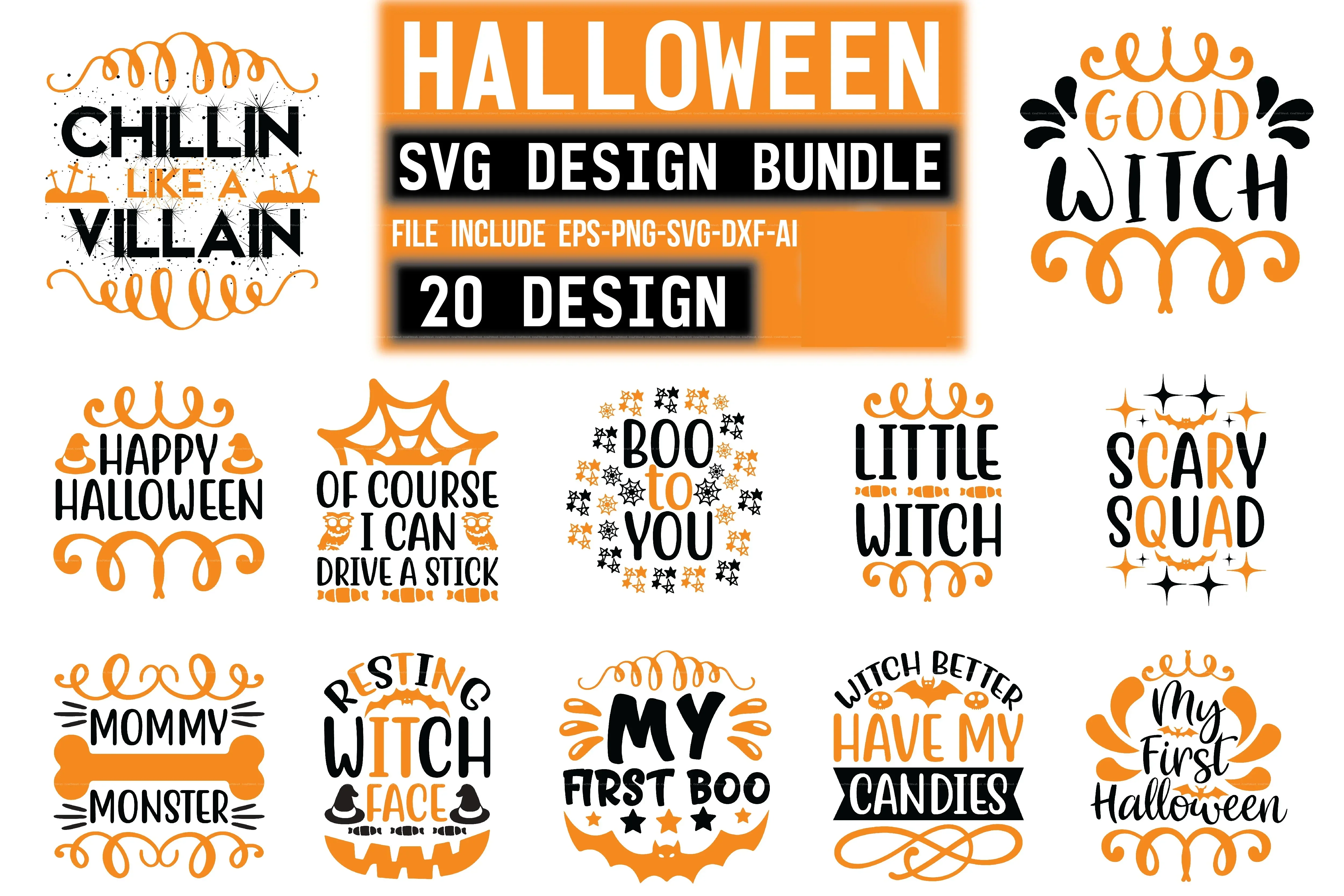 Halloween SVG Bundle