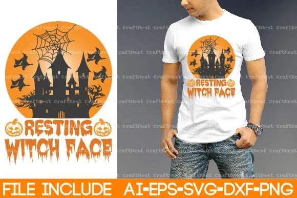 Halloween T-Shirt SVG Bundle - Image 2