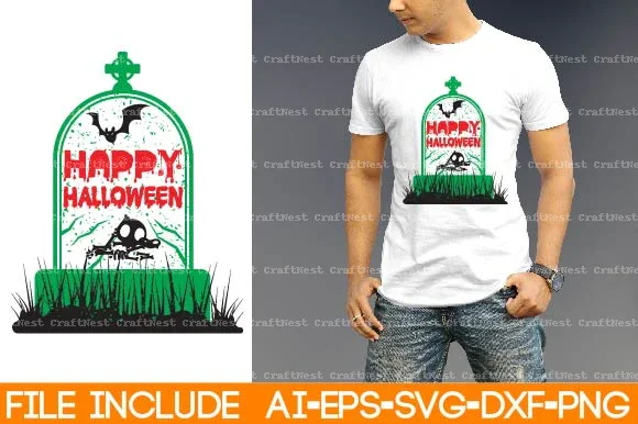 Halloween T-Shirt SVG Bundle - Image 3