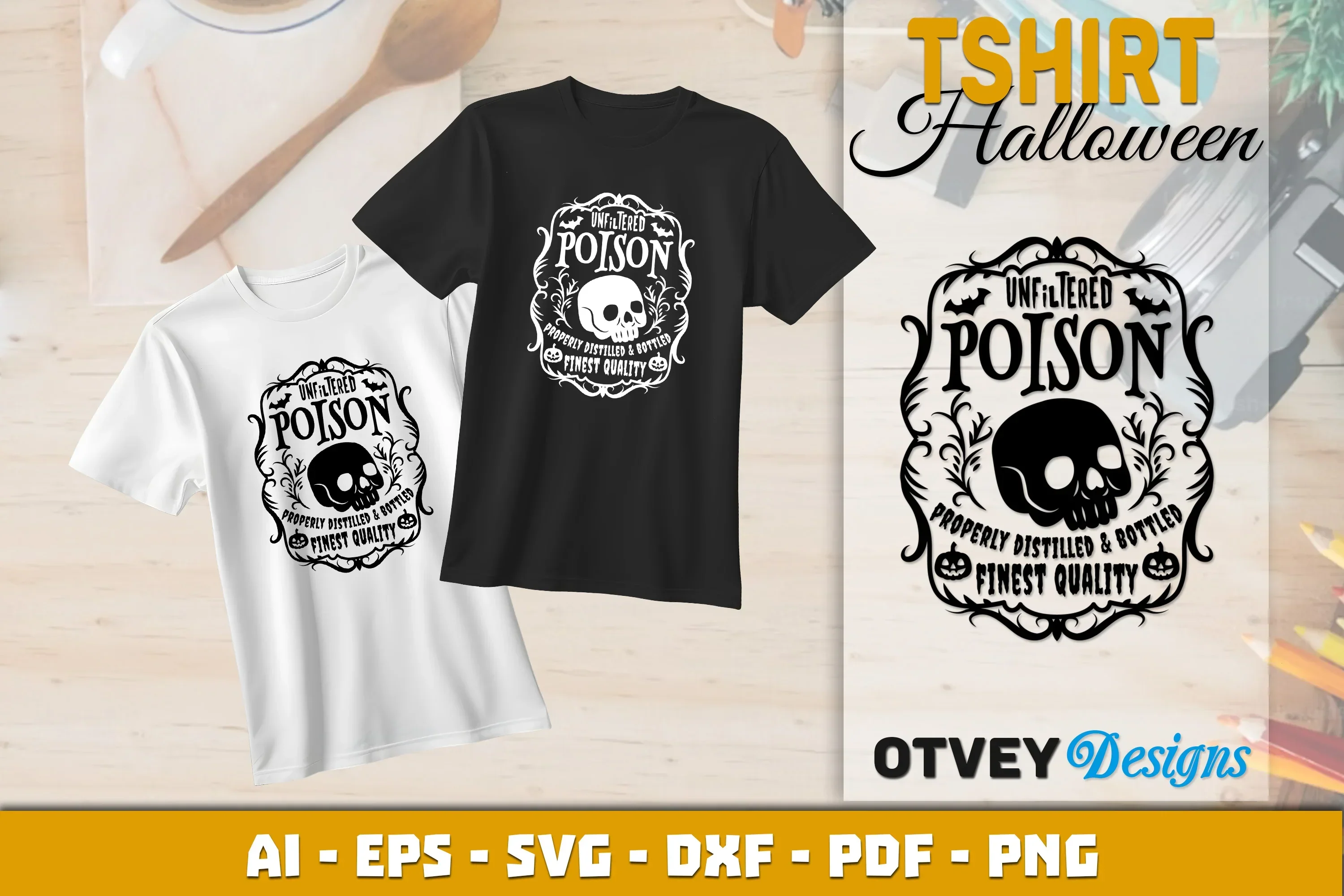 Halloween T-shirt SVG Bundle