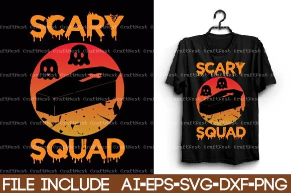 Halloween T-Shirt SVG Bundle - Image 13