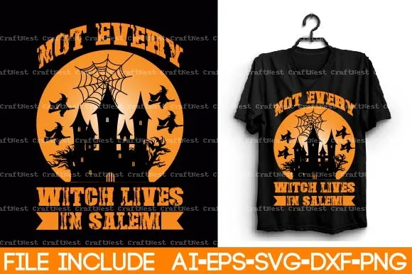 Halloween T-Shirt SVG Bundle - Image 13