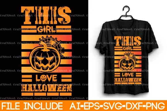 Halloween T-Shirt SVG Bundle - Image 3
