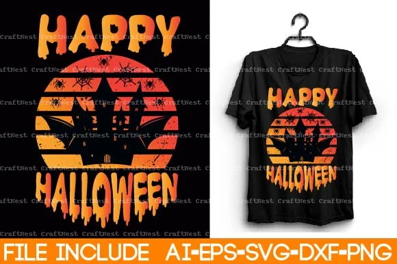 Halloween T-Shirt SVG Bundle - Image 9