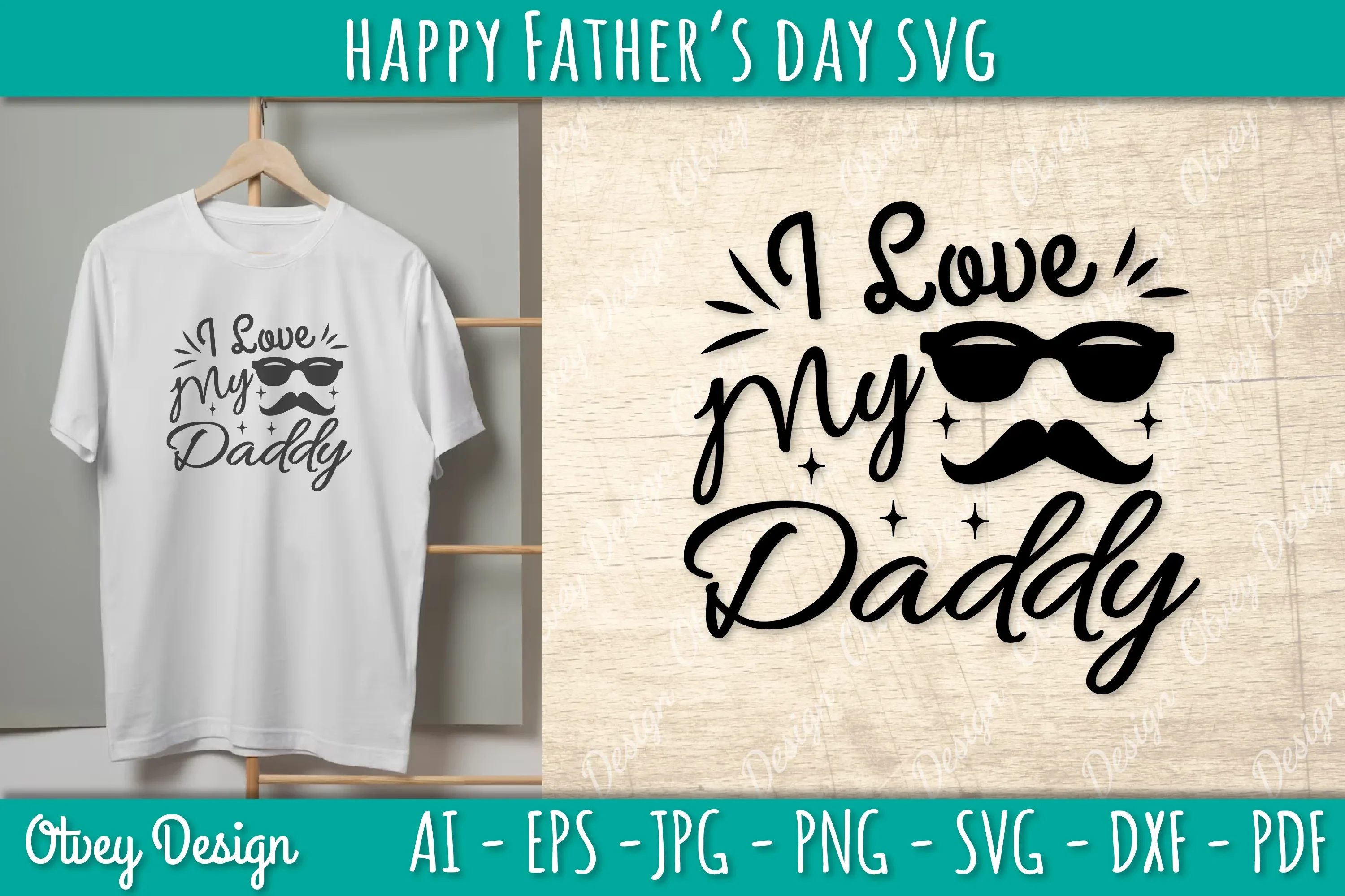 Happy Father's Day SVG Bundle - Image 2