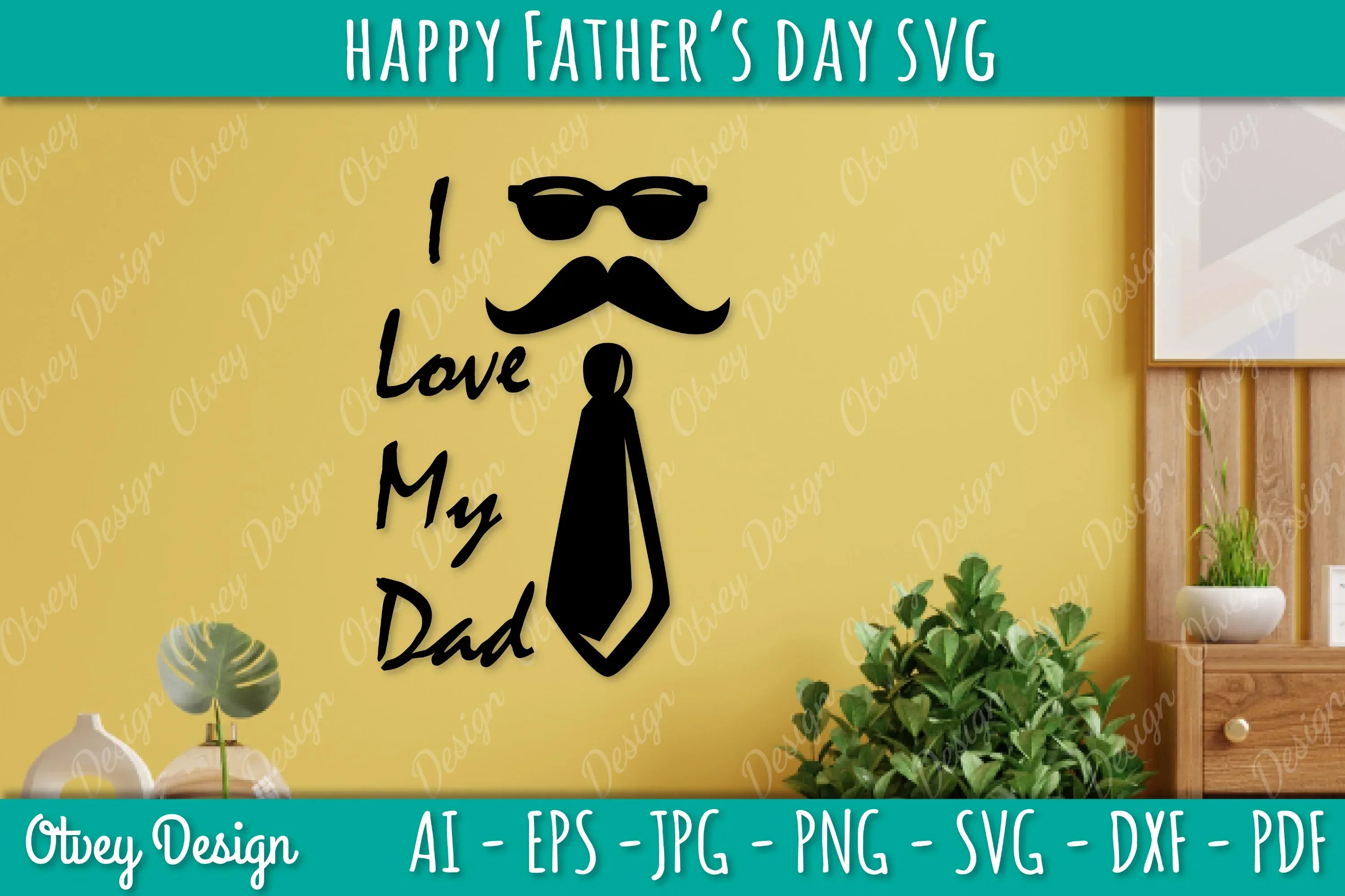 Happy Father's Day SVG Bundle - Image 4