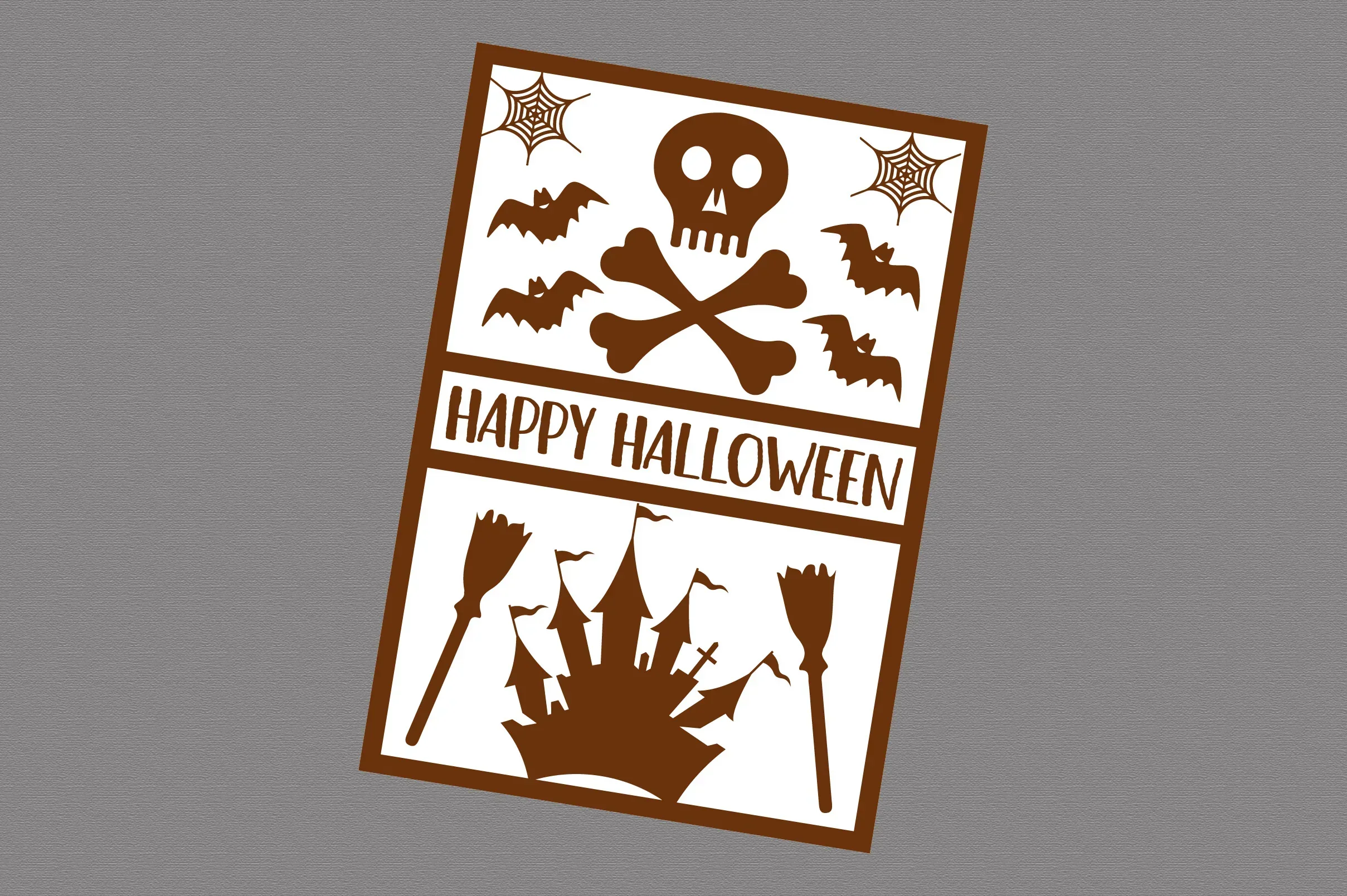 Happy Halloween Card SVG Bundle - Image 3