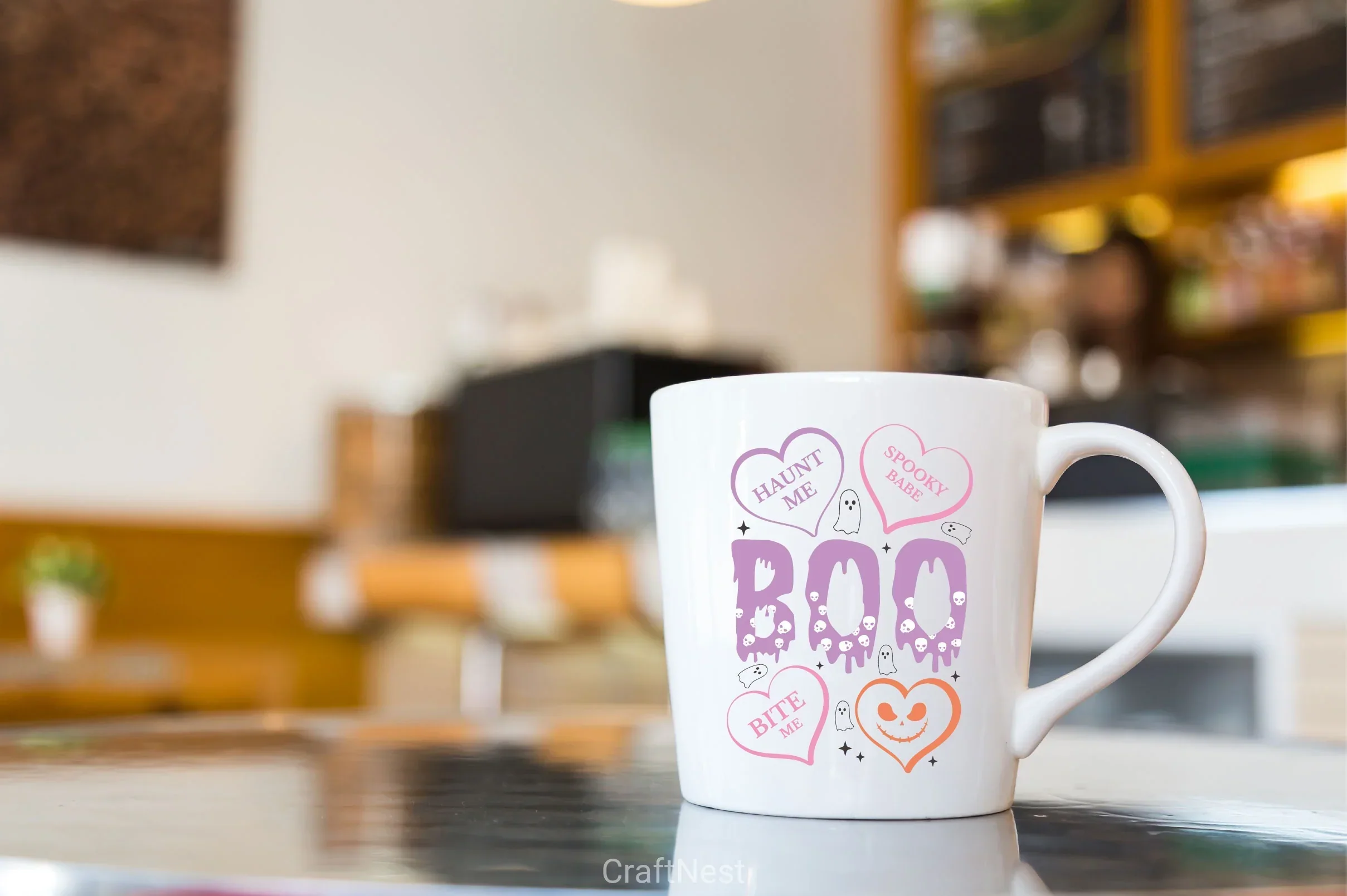 Haunt Me Spooky Babe Boo Bite Me SVG Bundle - Image 2