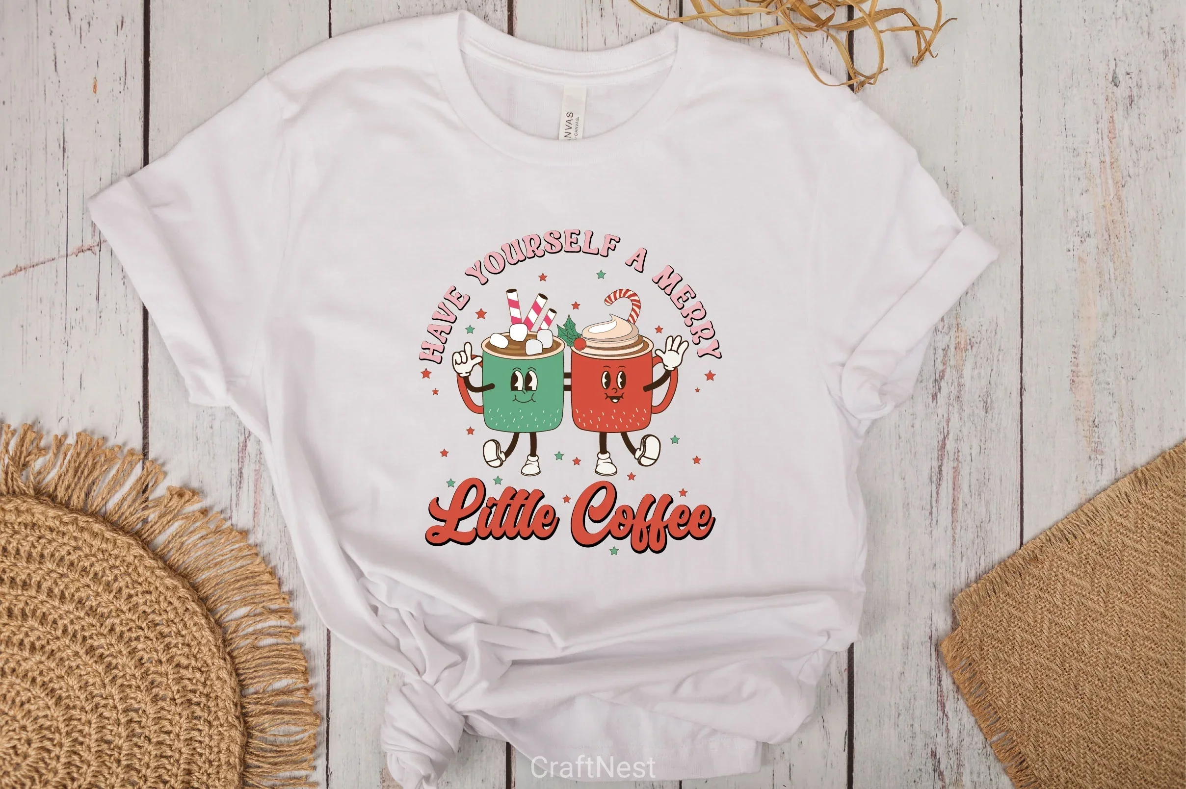 Have Yourself A Merry Little Coffee SVG Bundle - Image 4
