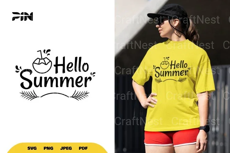 Hello Summer SVG Bundle
