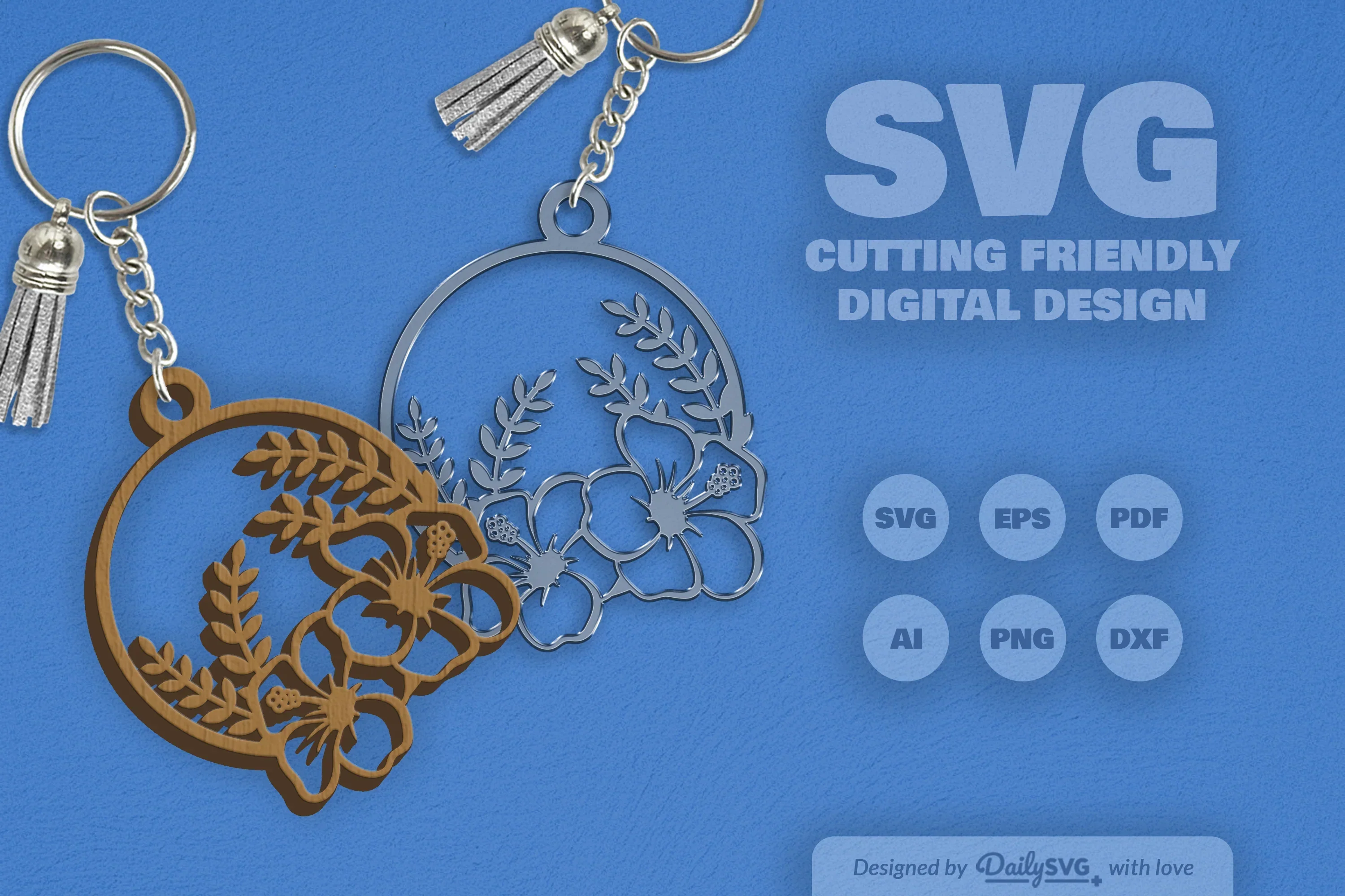 Hibiscus Flower SVG Bundle - Image 2