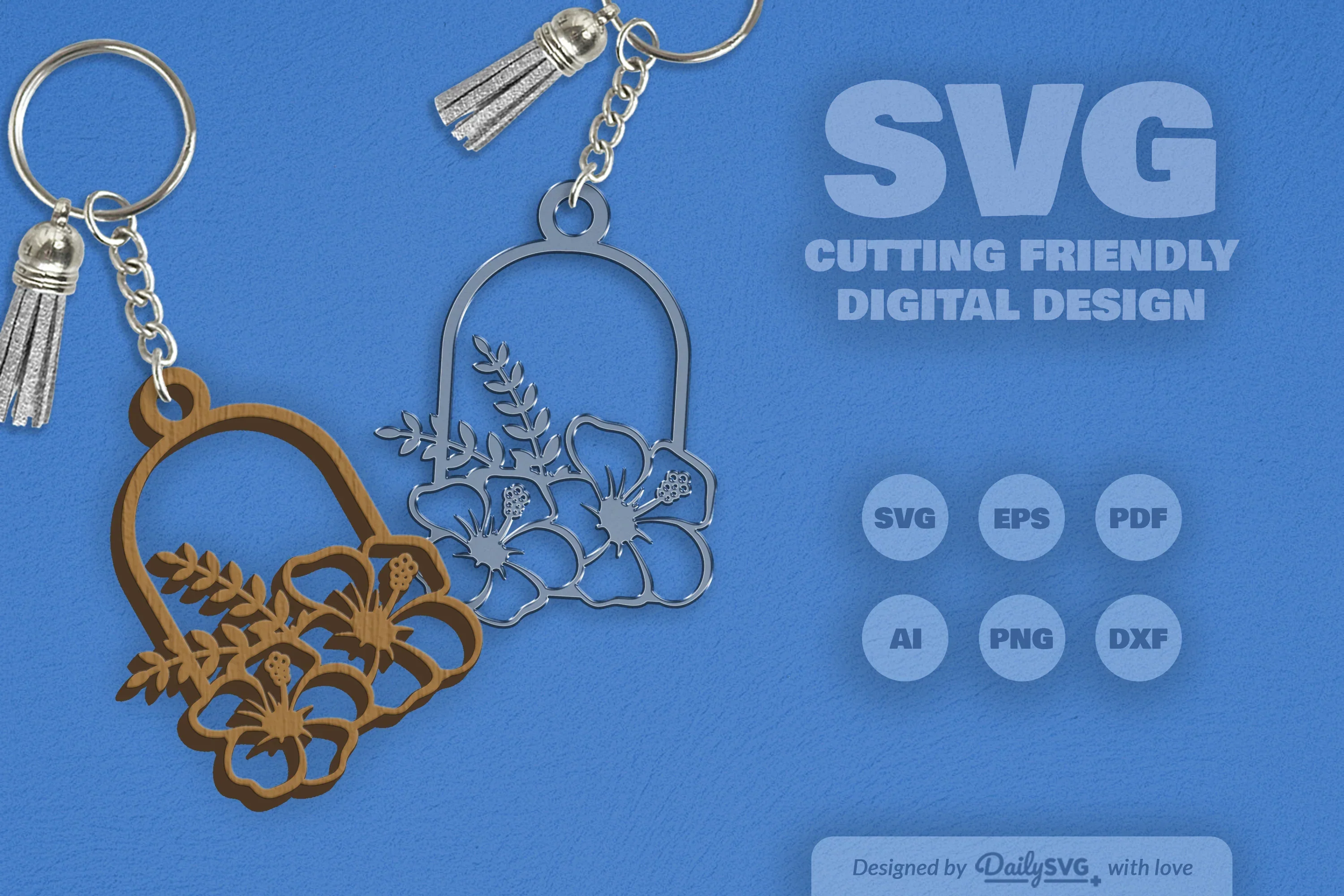 Hibiscus Flower SVG Bundle - Image 2