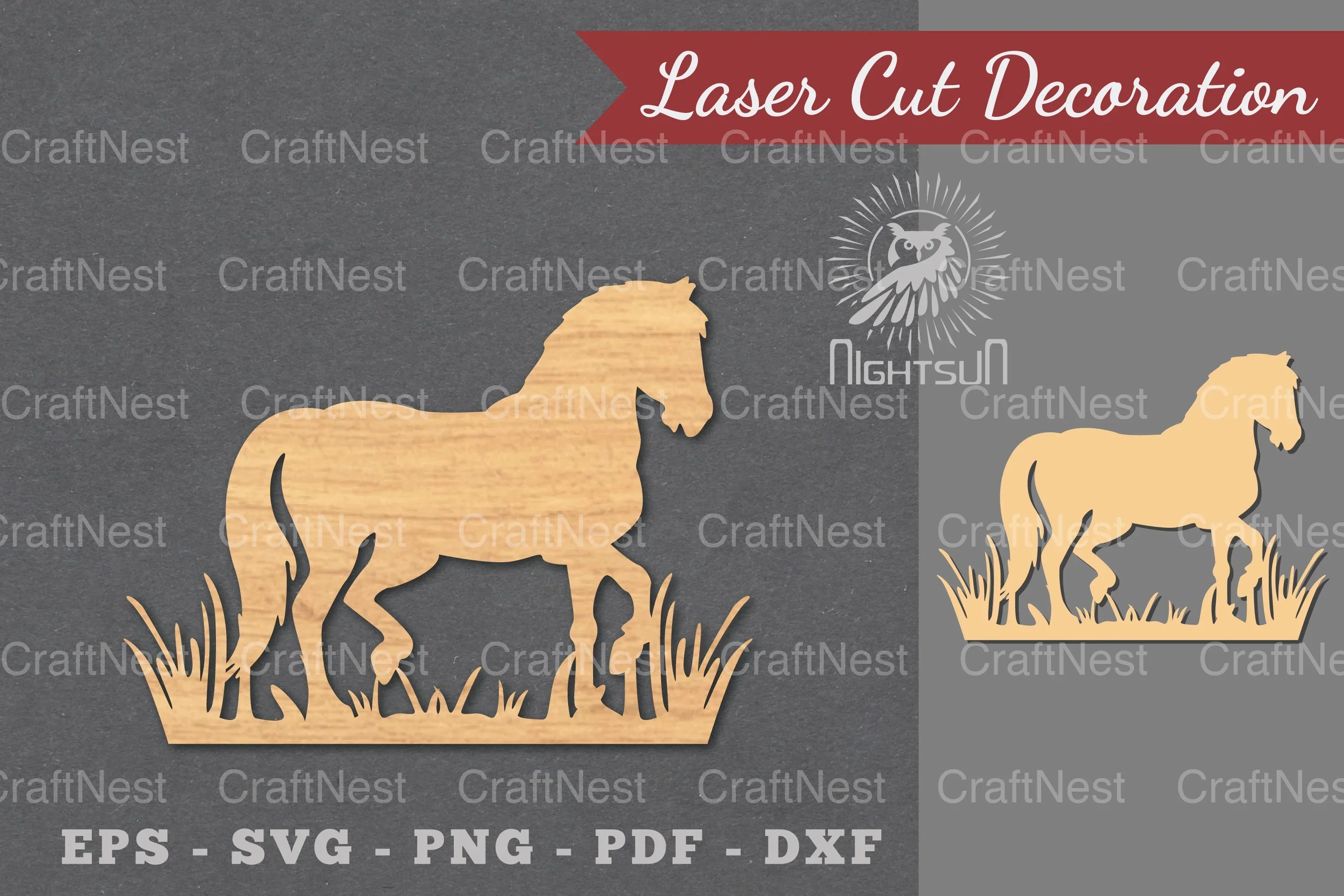 Horse Laser Cut Decoration Bundle