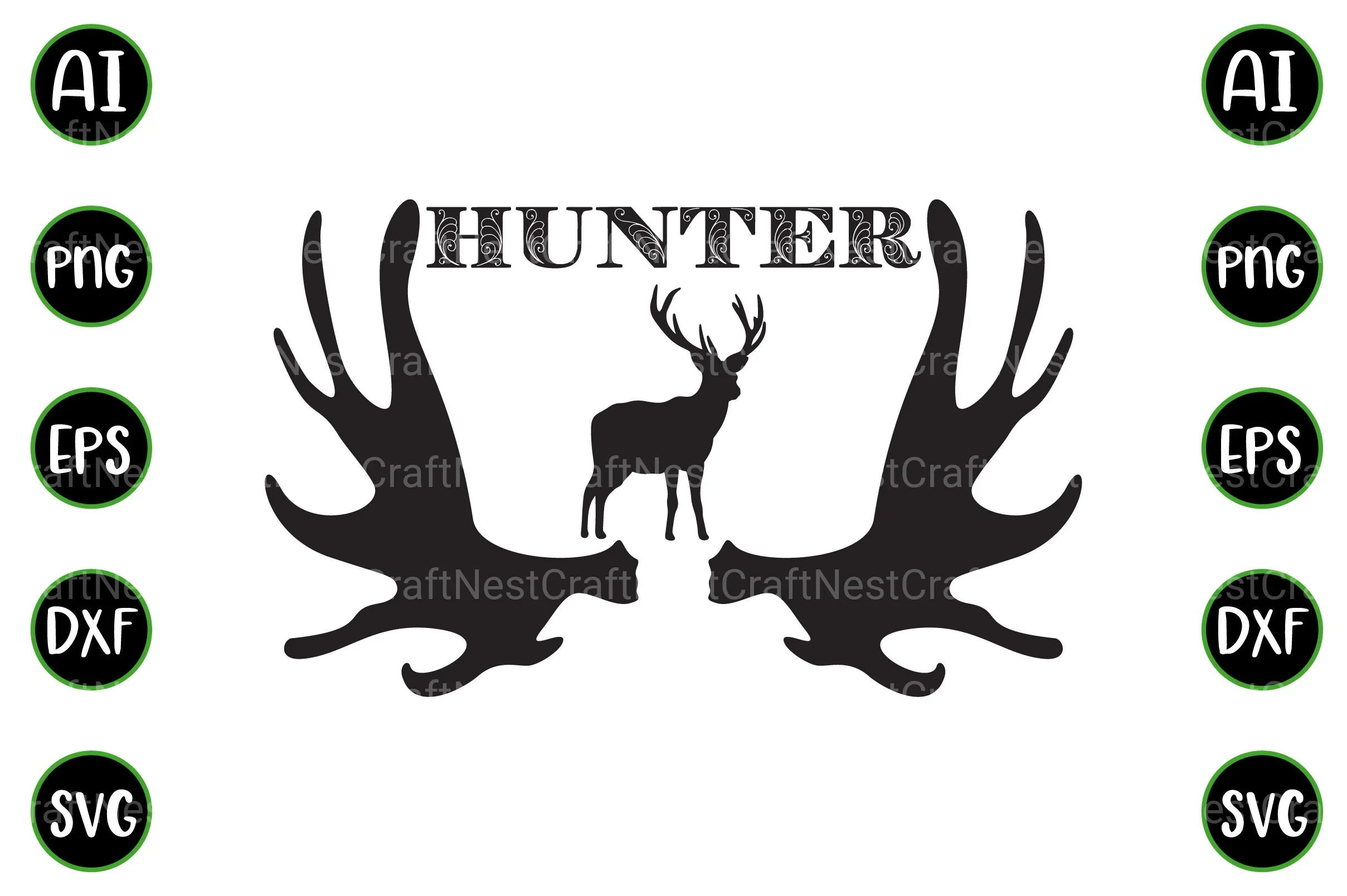 Hunting Quotes Design Bundle - Image 3