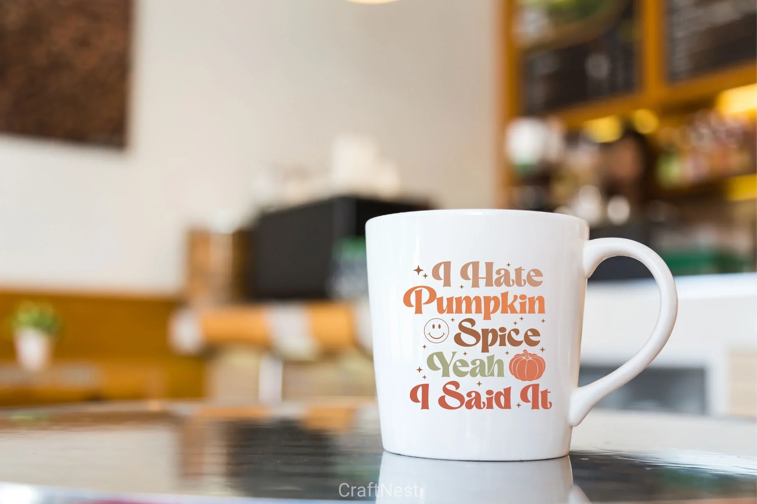 I Hate Pumpkin Spice Yeah I Said It SVG Bundle - Image 3