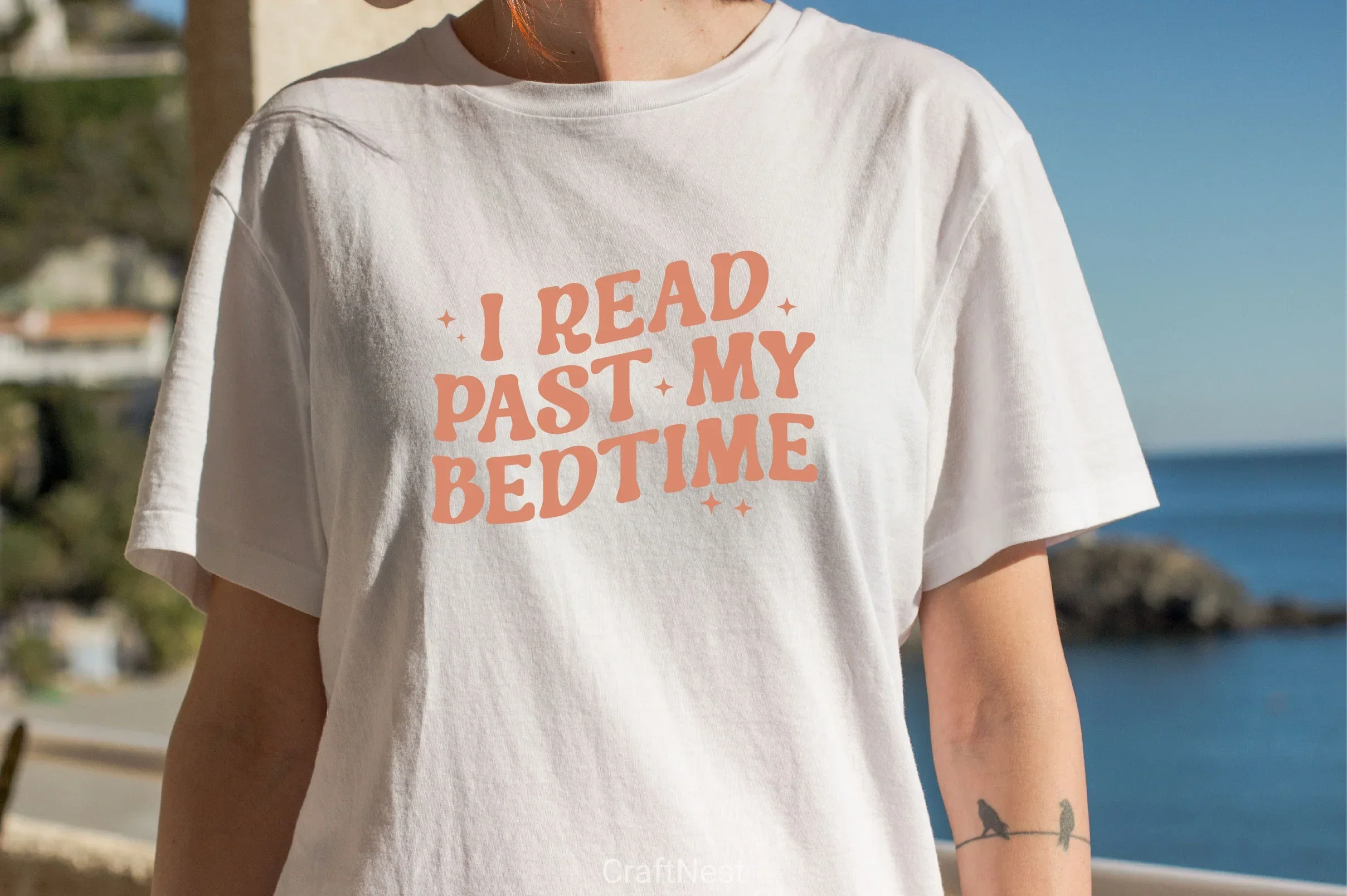 I Read Past My Bedtime SVG Bundle - Image 4