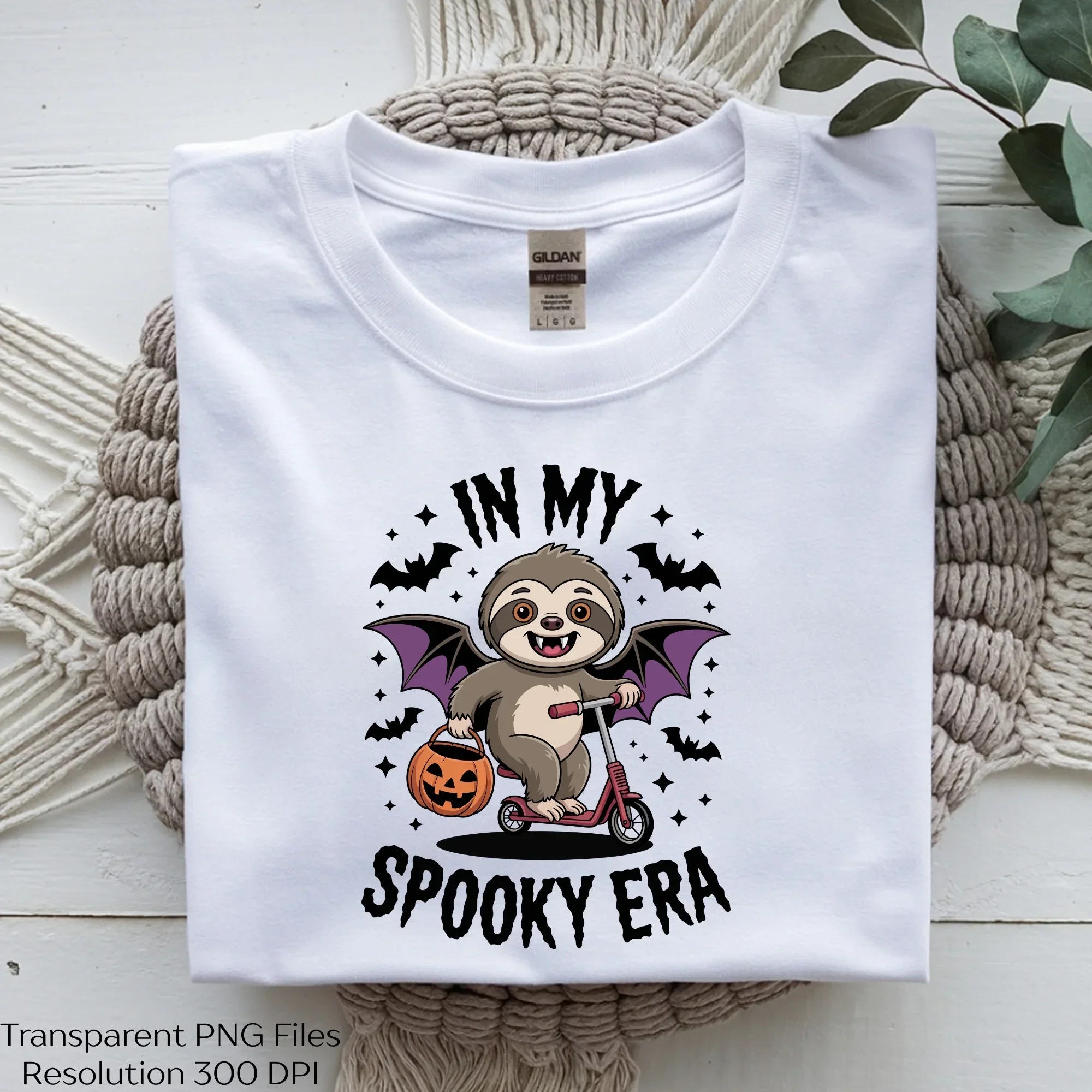 In My Spooky Era Halloween Sloth SVG Bundle
