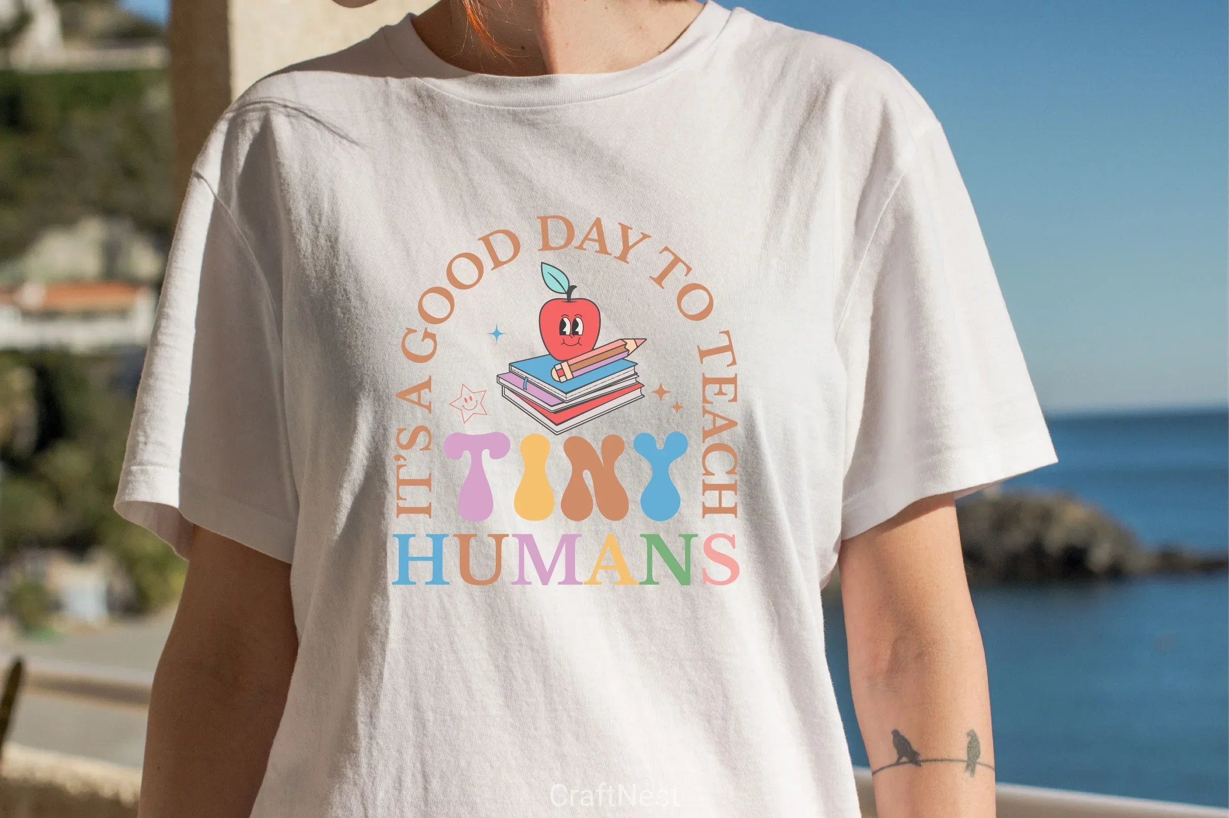 It's A Good Day To Teach Tiny Humans SVG Bundle - Image 3