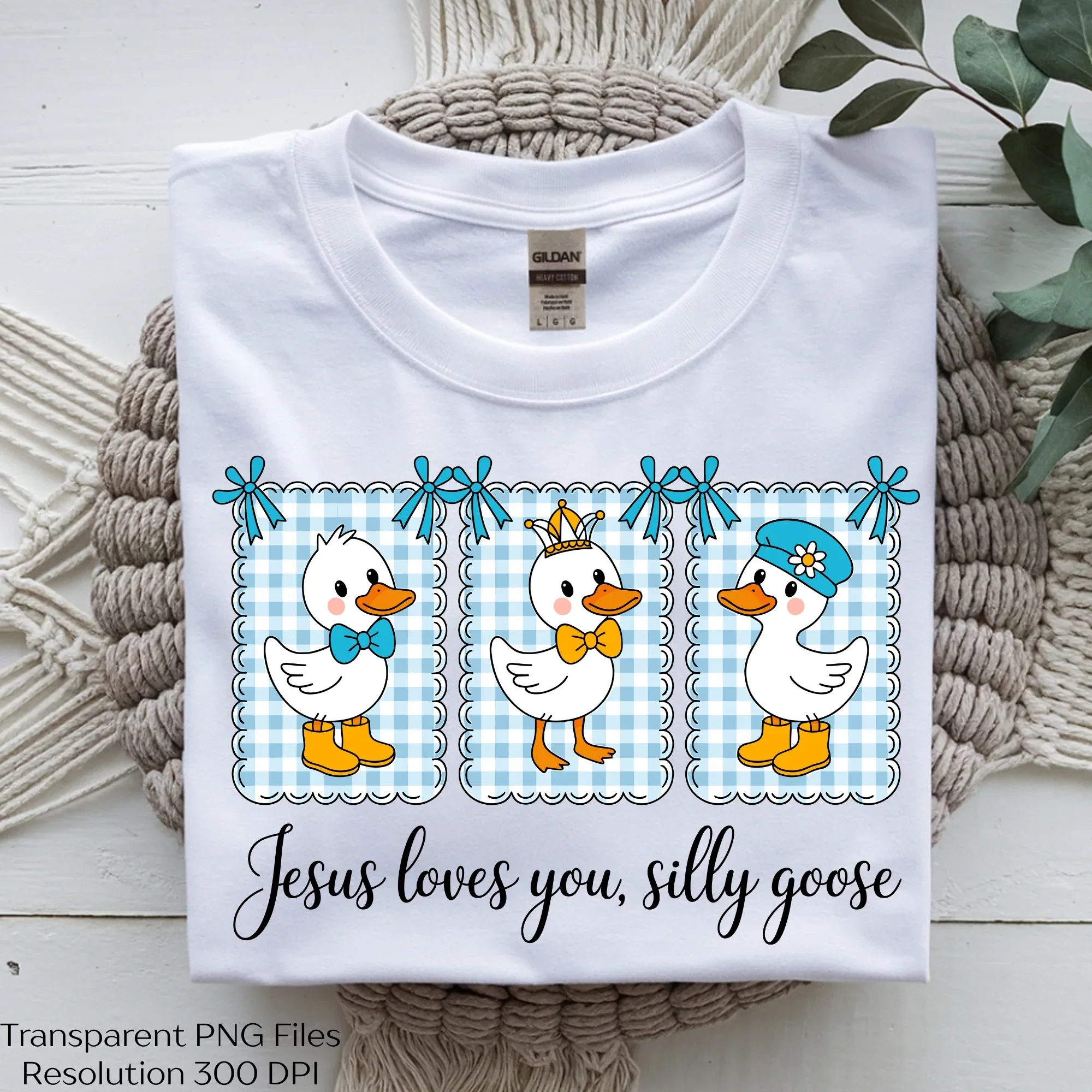 Jesus Loves You Silly Goose Christian SVG Bundle