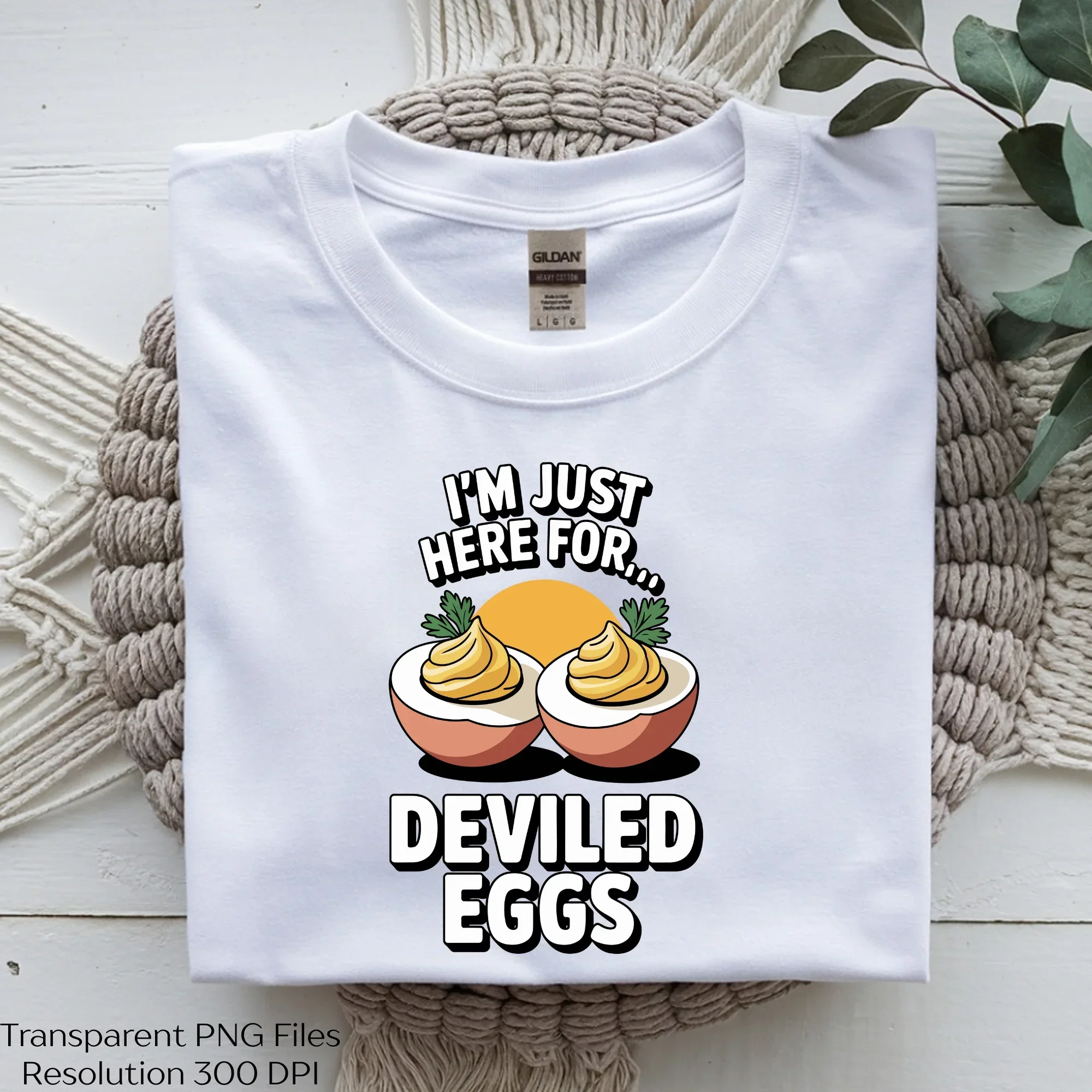 Just Here For The Deviled Eggs SVG Bundle