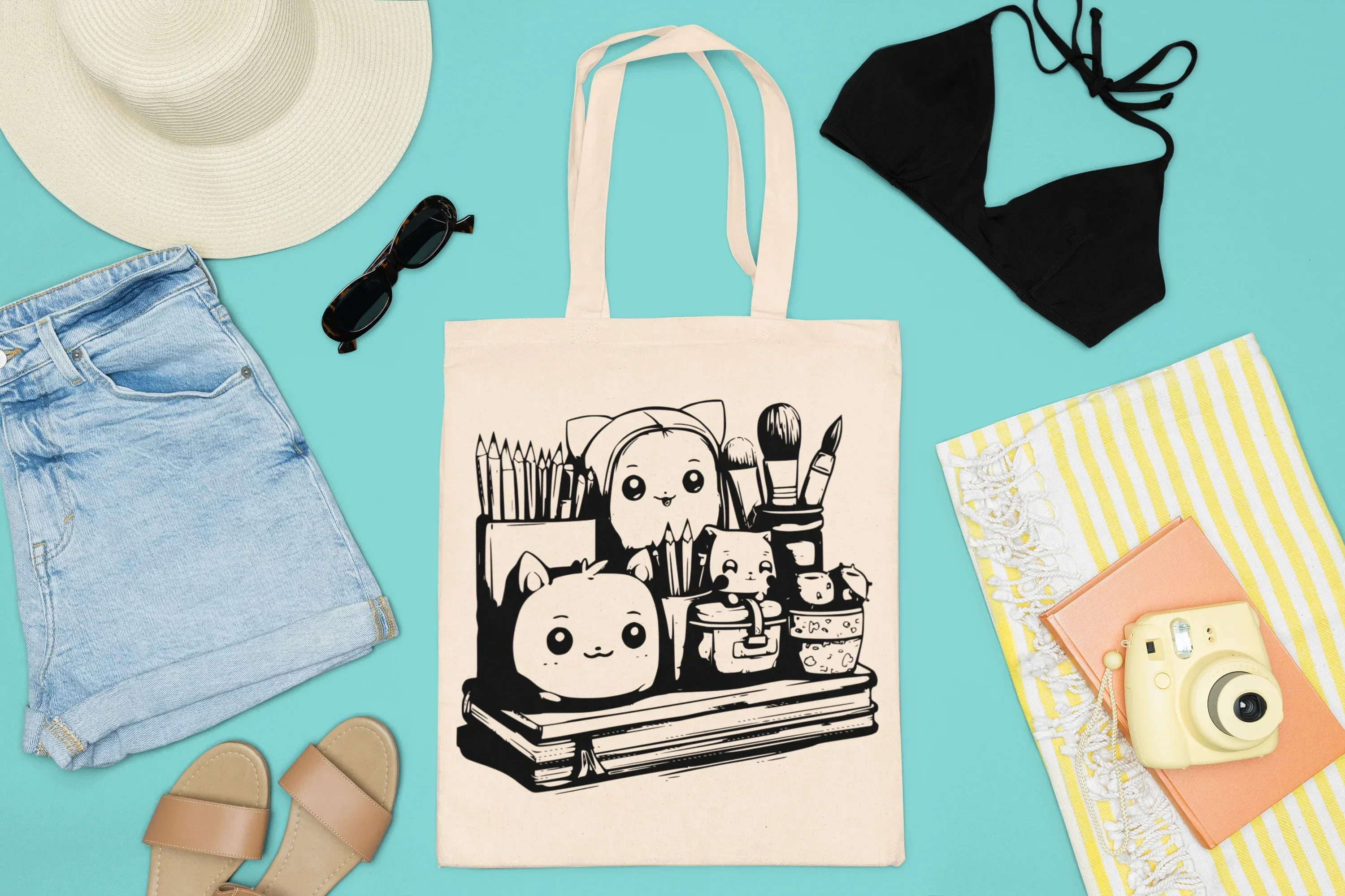 Kawaii Back To School SVG Bundle - Image 8