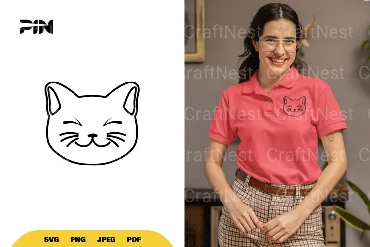 Kawaii Cat Doodle SVG Bundle