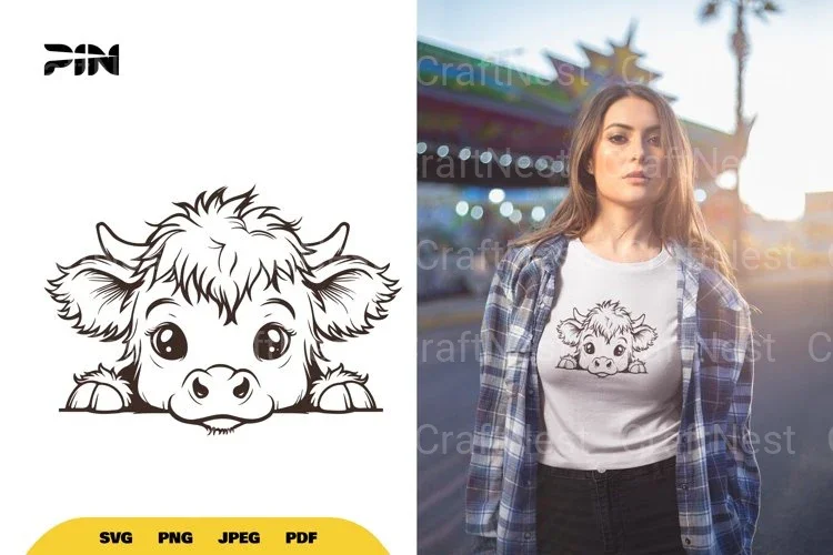 Kawaii Cow Chibi and Cute SVG Bundle