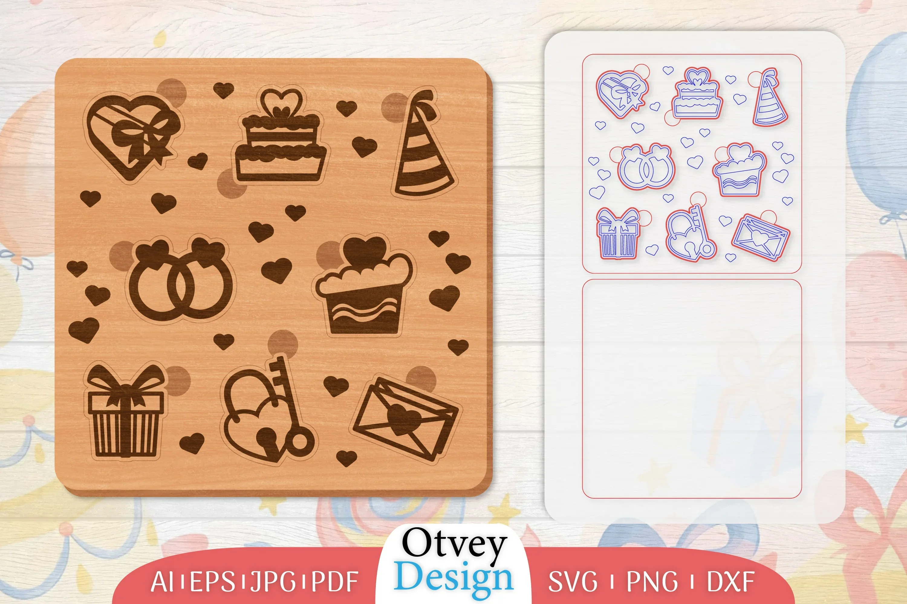 Kids Puzzle Birthday Laser Cut SVG Bundle - Image 2