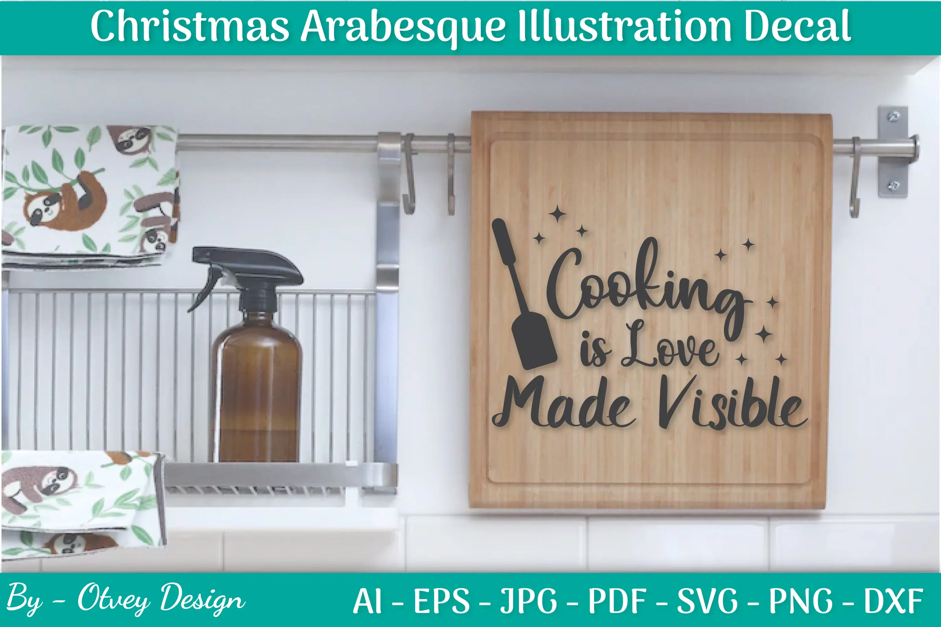 Kitchen Decal SVG Bundle