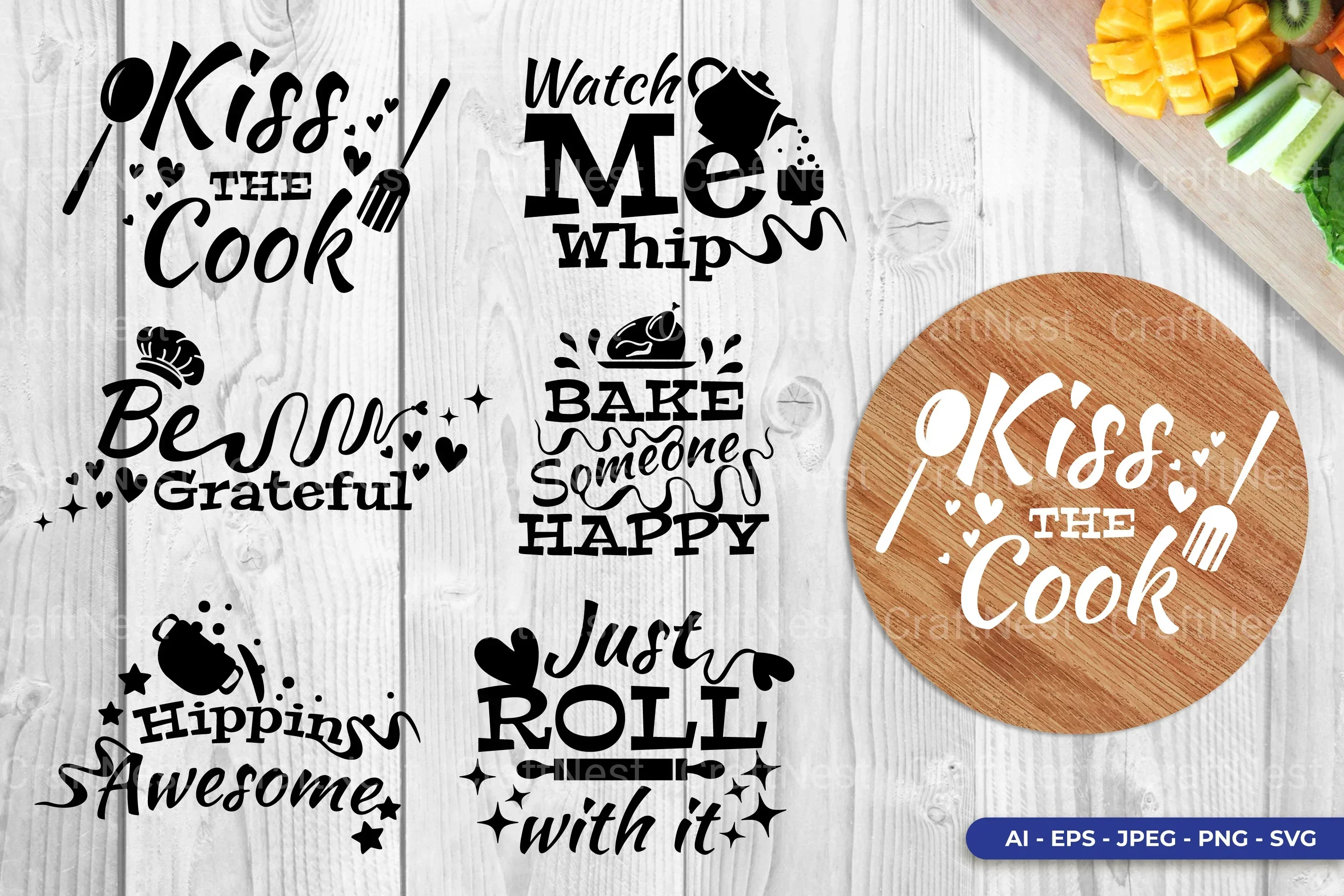 Kitchen SVG Bundle