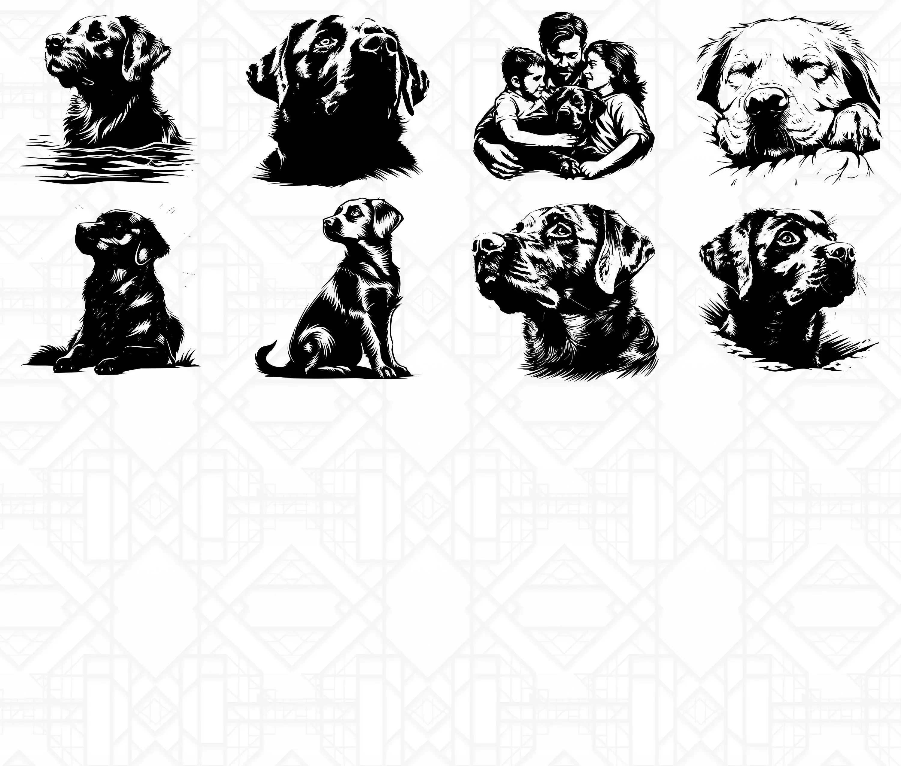 Labrador Retriever SVG Bundle - Image 6