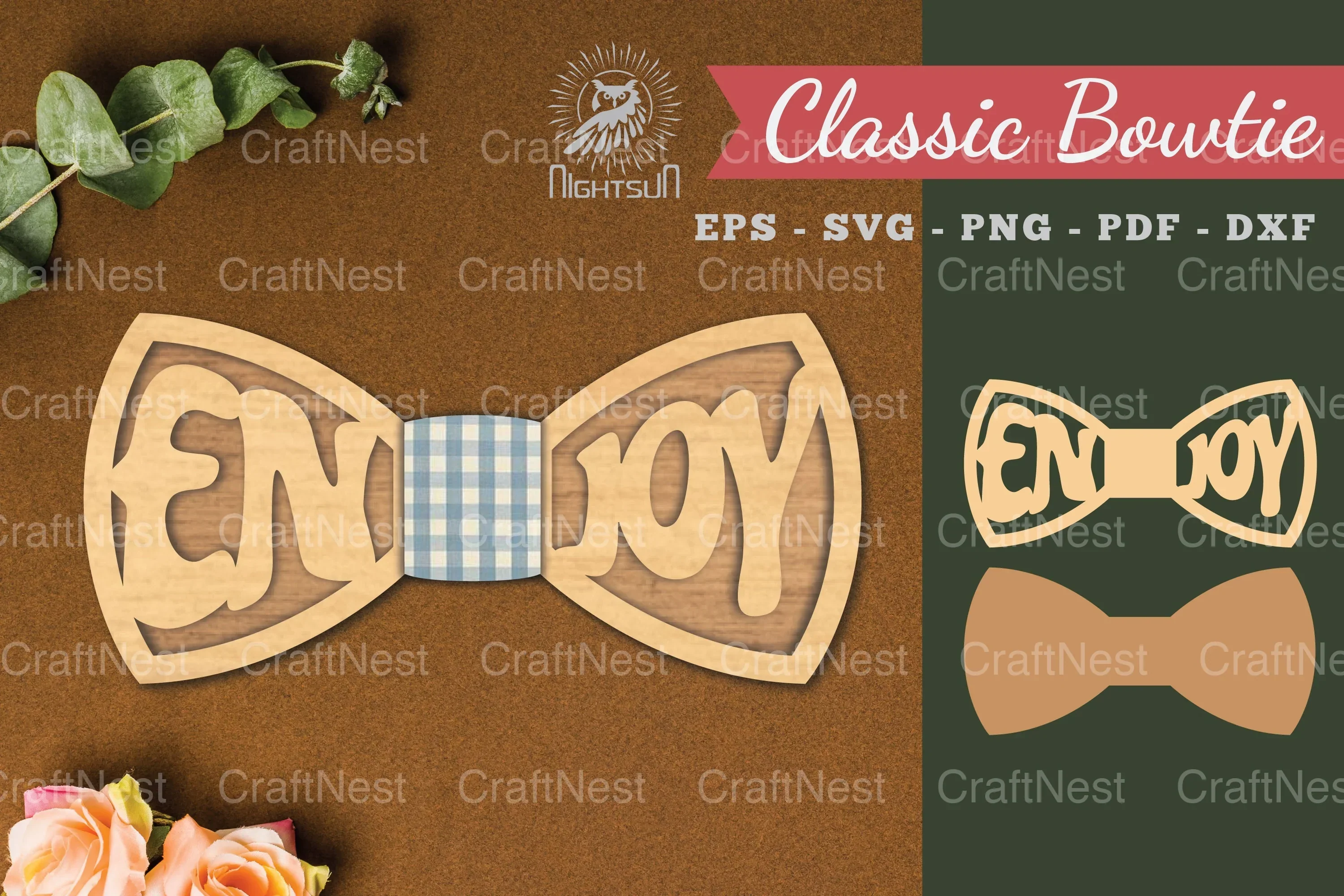 Laser Cut Bowtie SVG Bundle