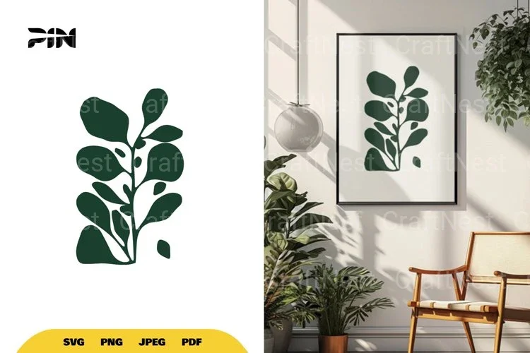 Leaves Wall Cut File SVG Bundle - Clipart Bundle
