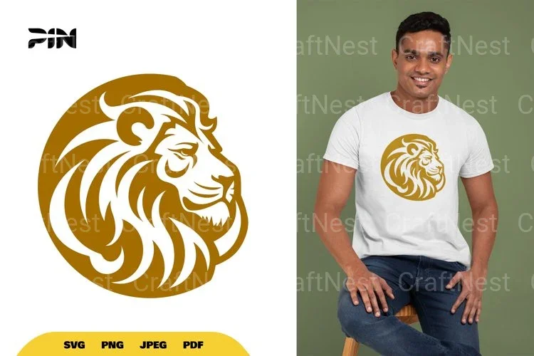 Lion Logo SVG Bundle
