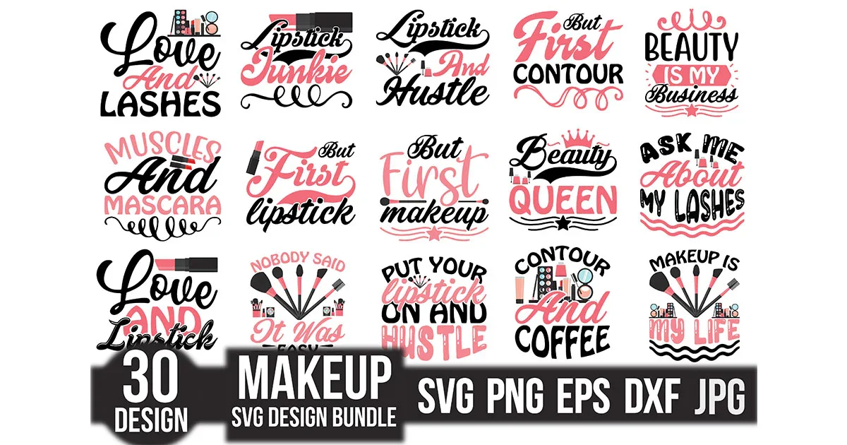 Lipstick SVG Bundle - Image 2