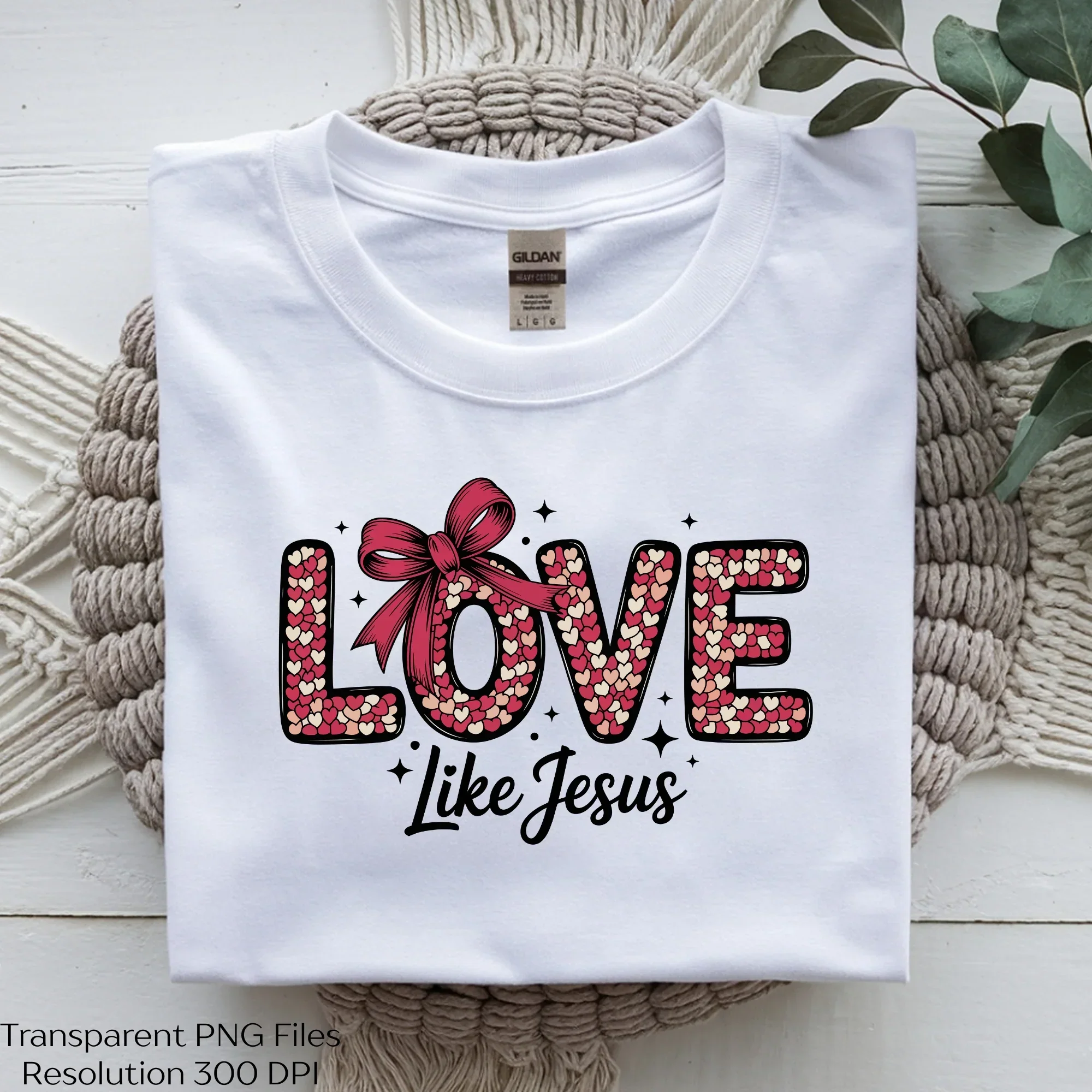Love Like Jesus Valentine Day SVG Bundle