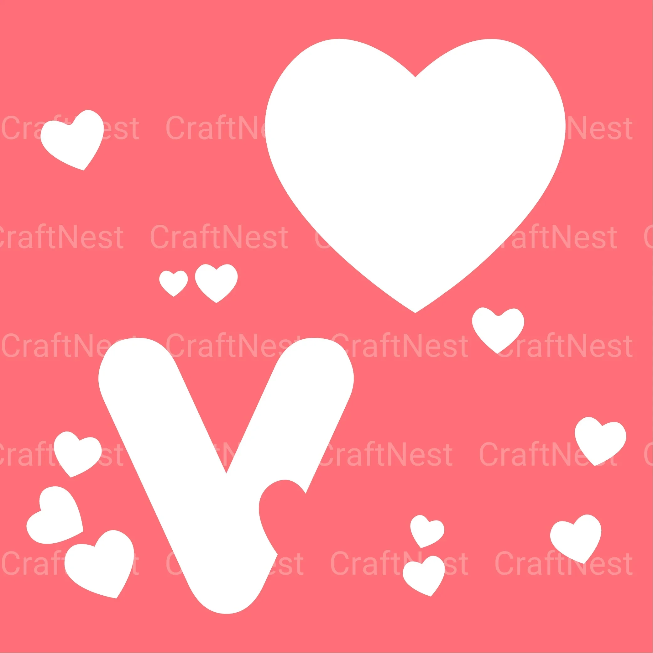 Love Mandala 3D Layered Papercut Clipart Bundle - Image 4