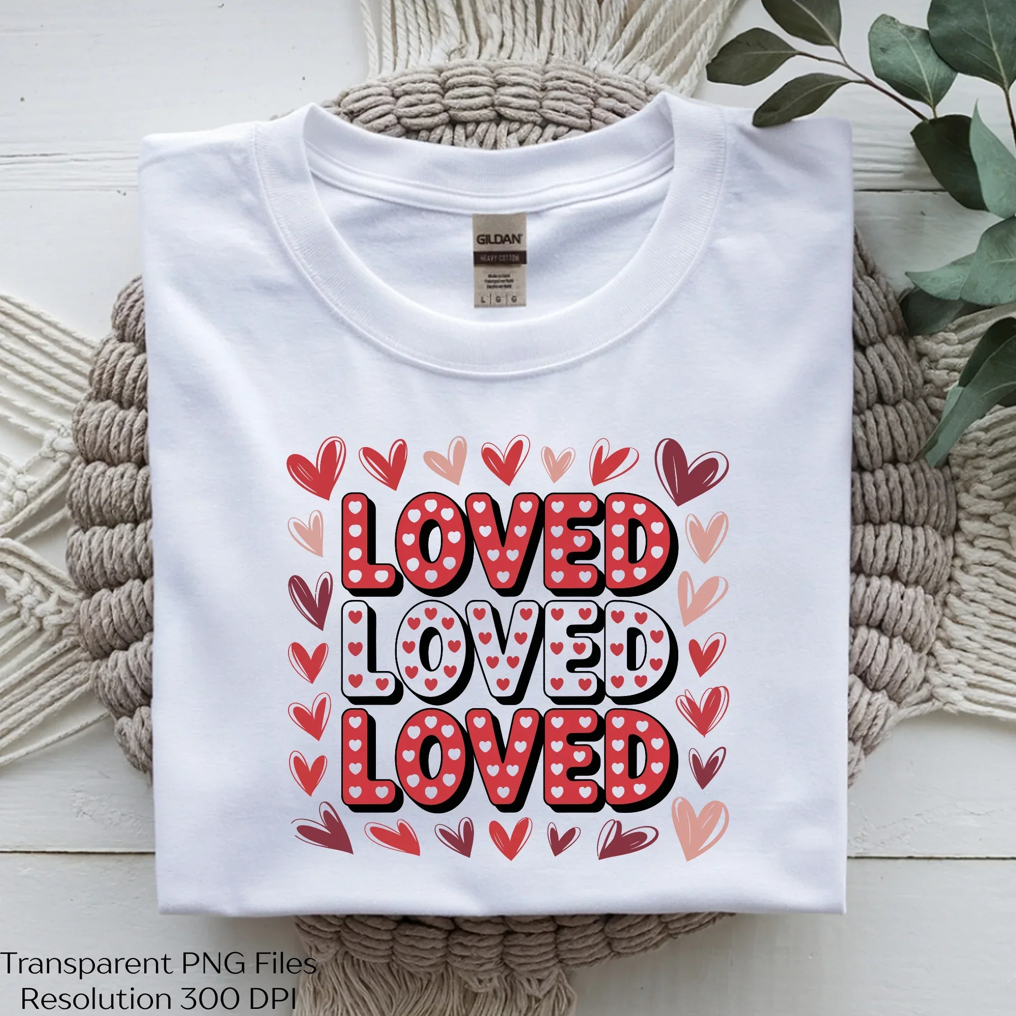 Loved Cute Valentine's Day SVG Bundle